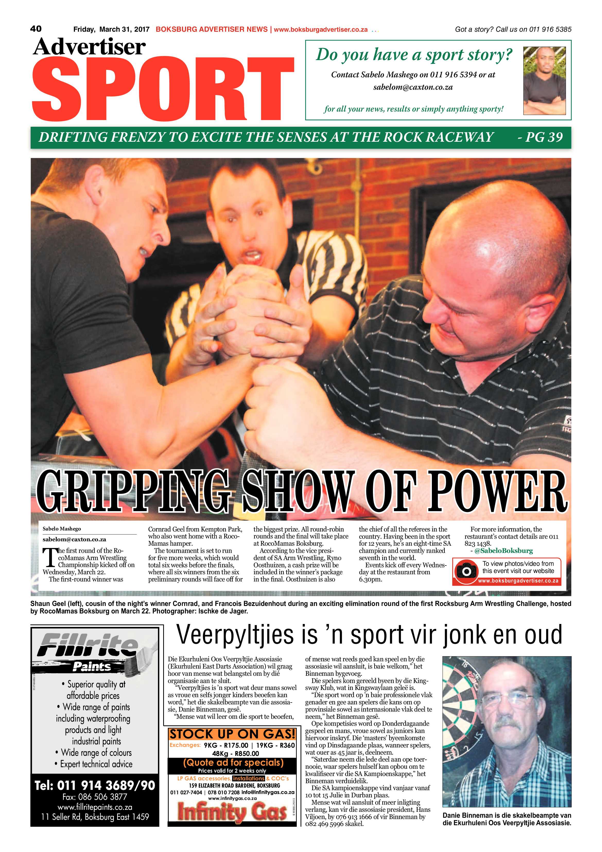Boksburg Advertiser 28 March 2017 page 40