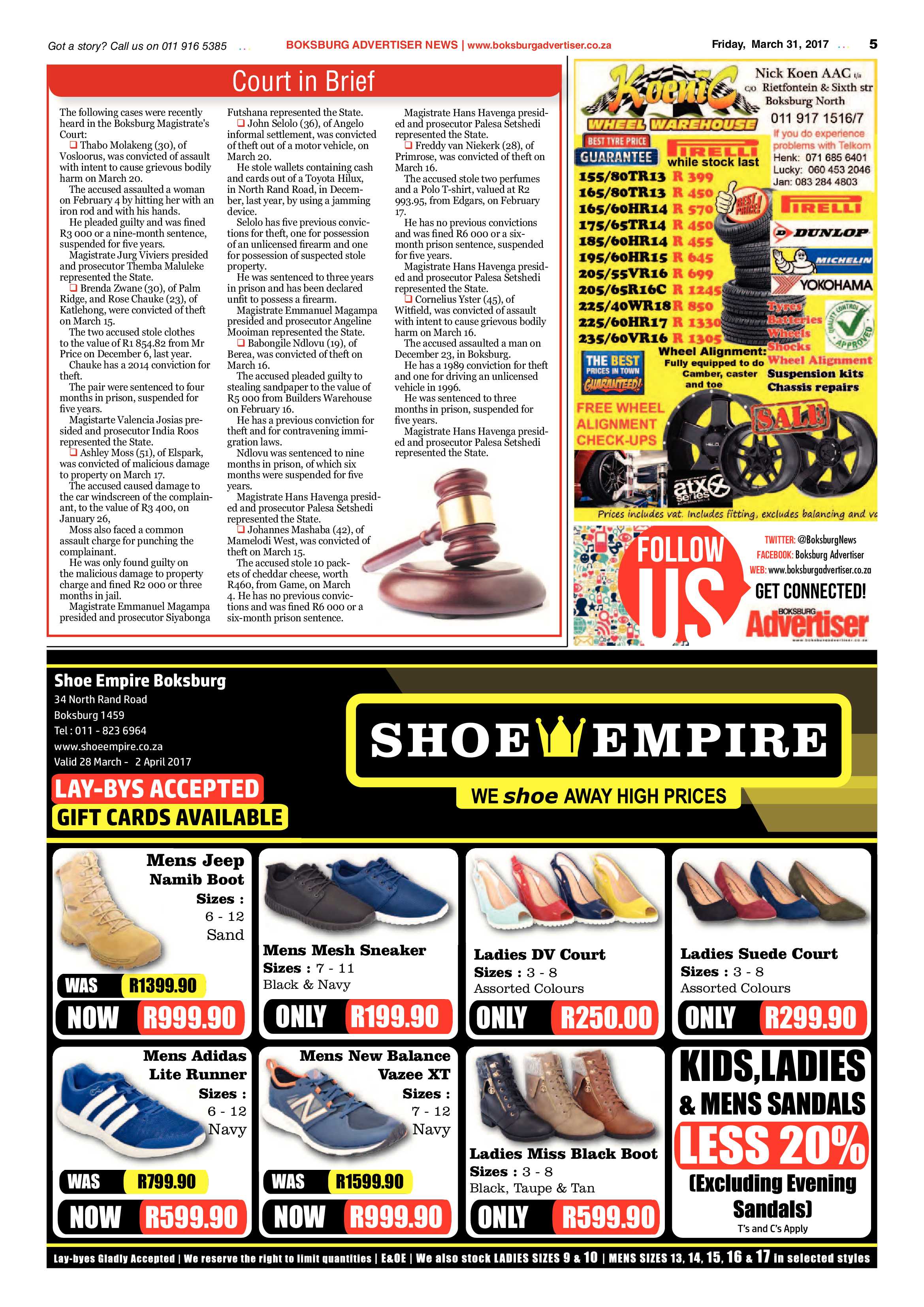 Boksburg Advertiser 28 March 2017 page 5