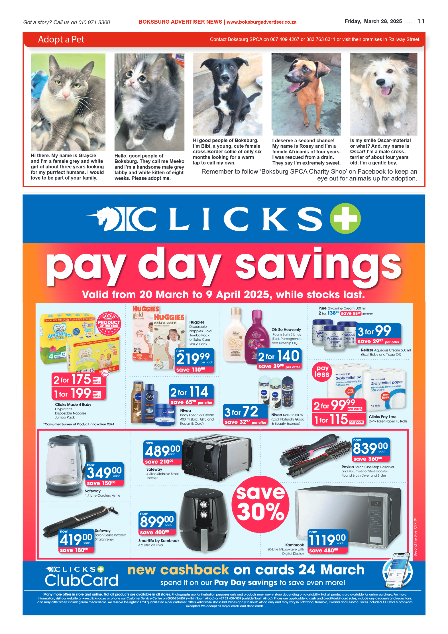 Boksburg Advertiser 28 March 2025 page 11