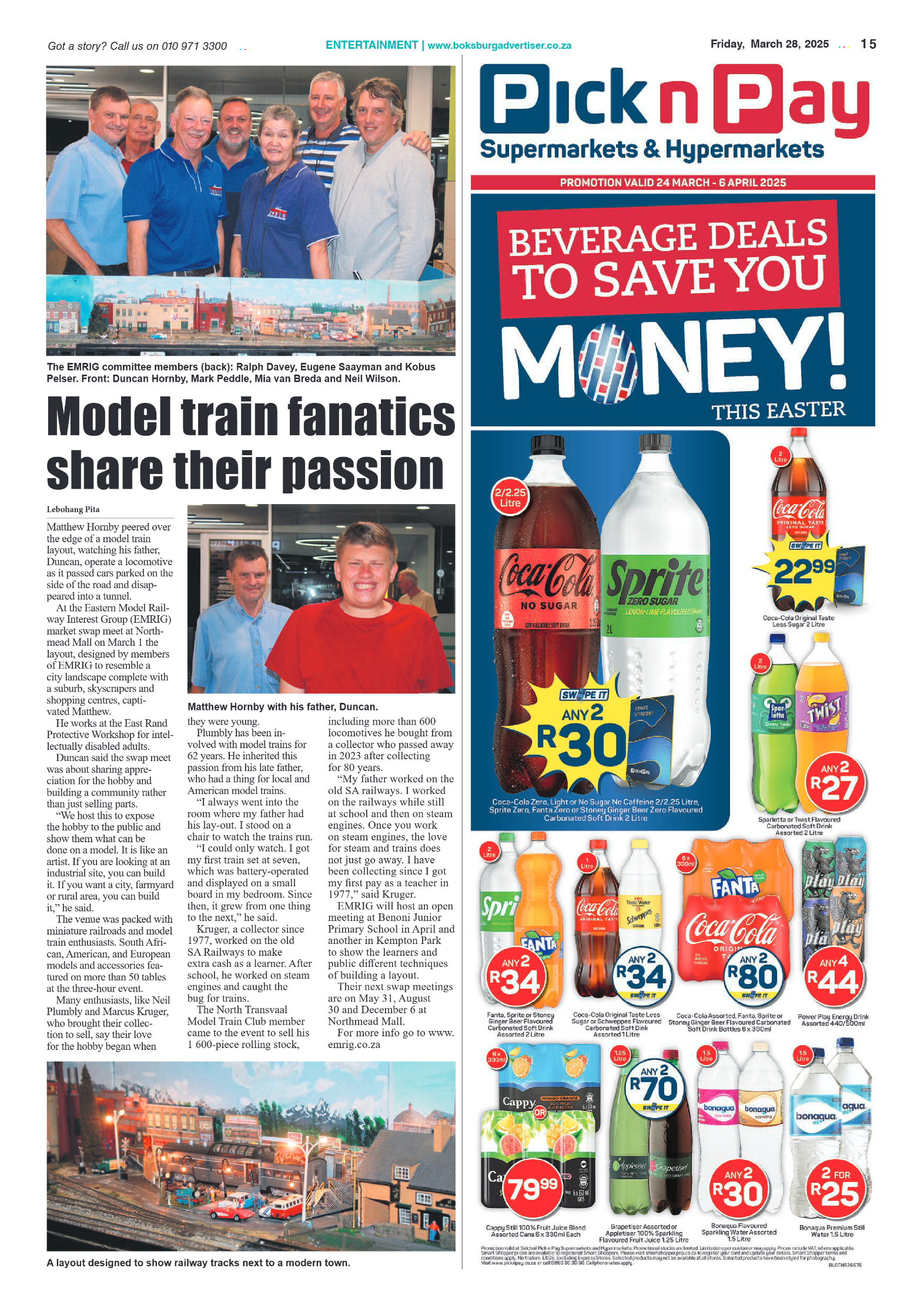 Boksburg Advertiser 28 March 2025 page 15