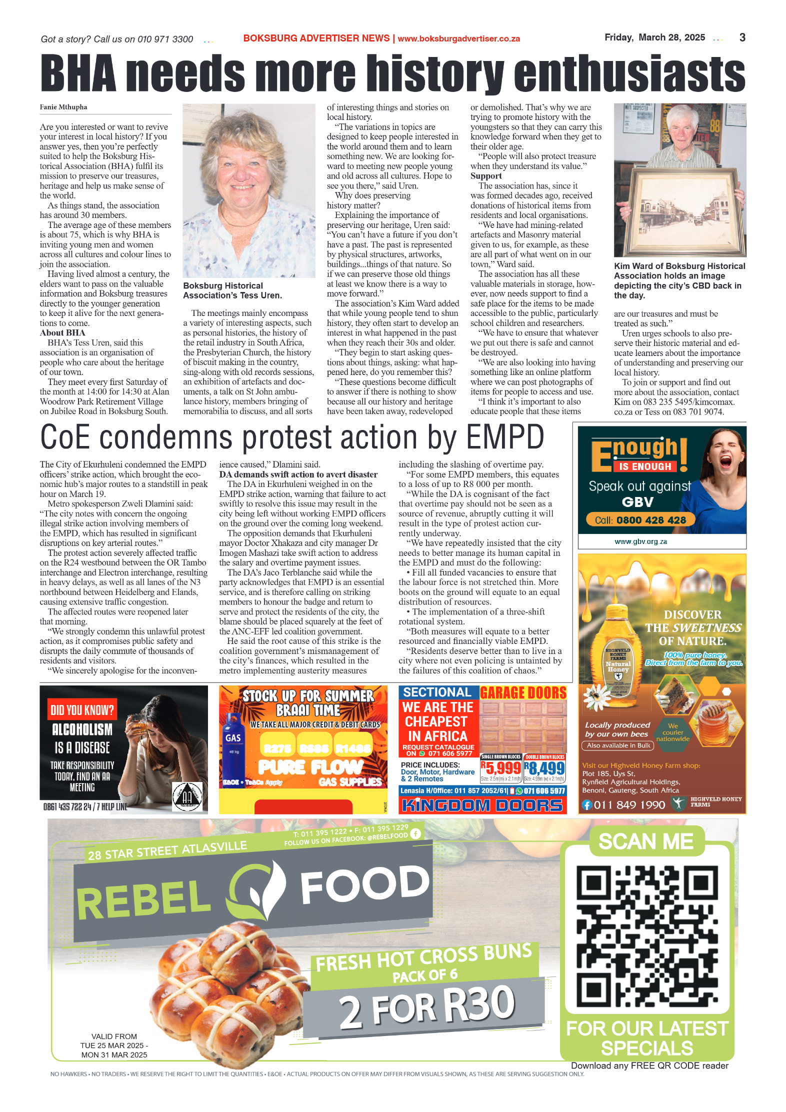 Boksburg Advertiser 28 March 2025 page 3