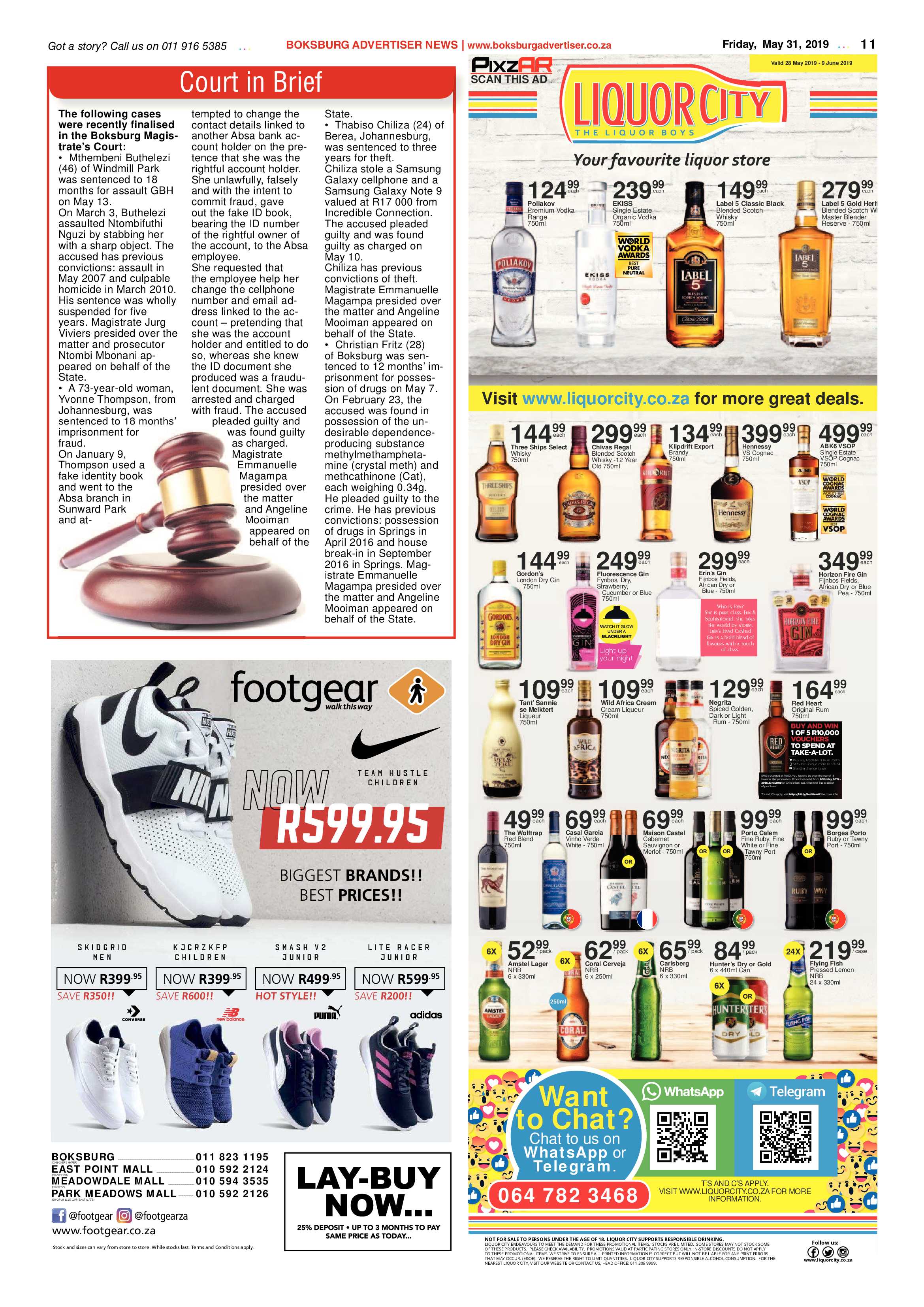 Boksburg Advertiser 28 May 2019 page 11