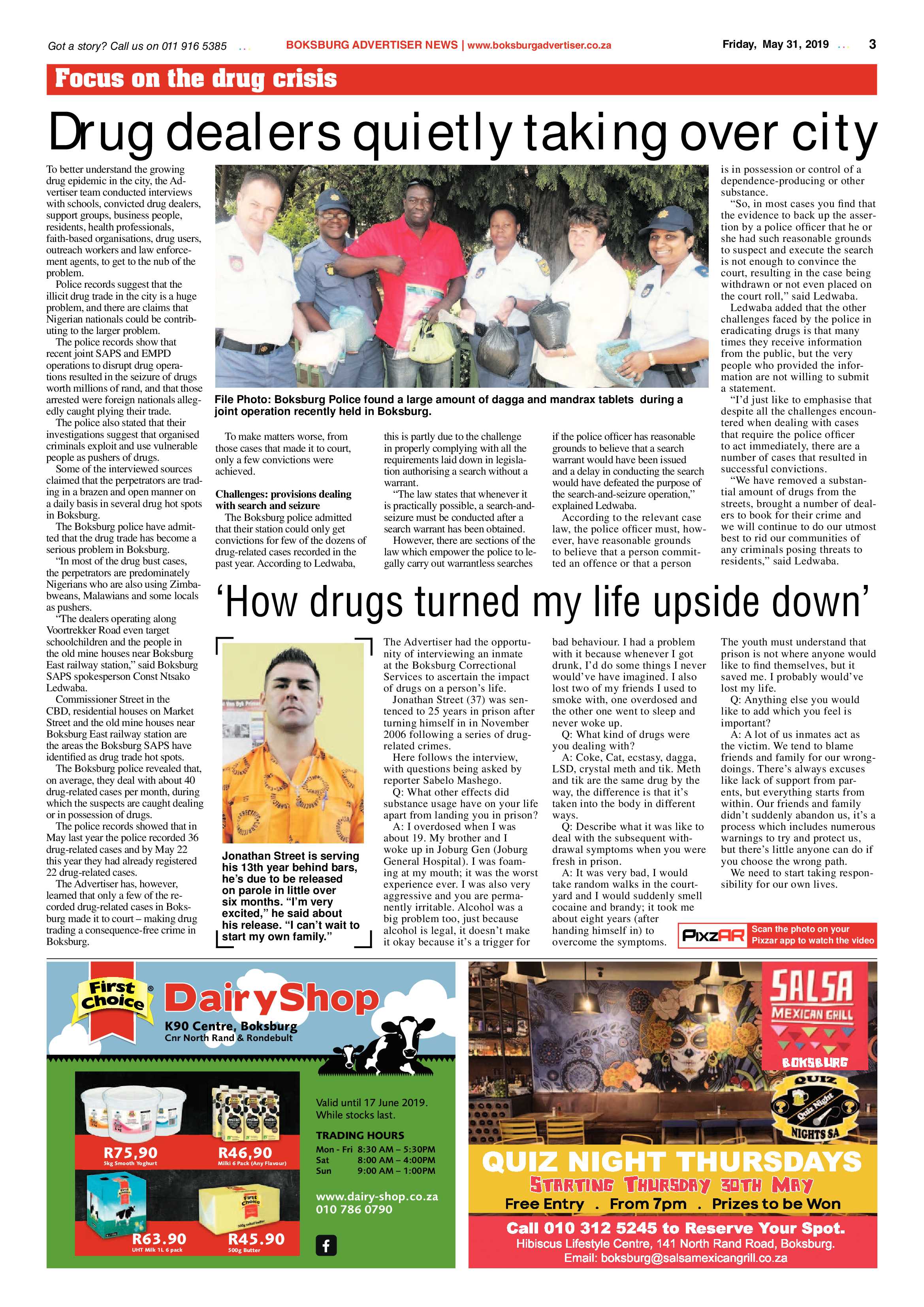Boksburg Advertiser 28 May 2019 page 3