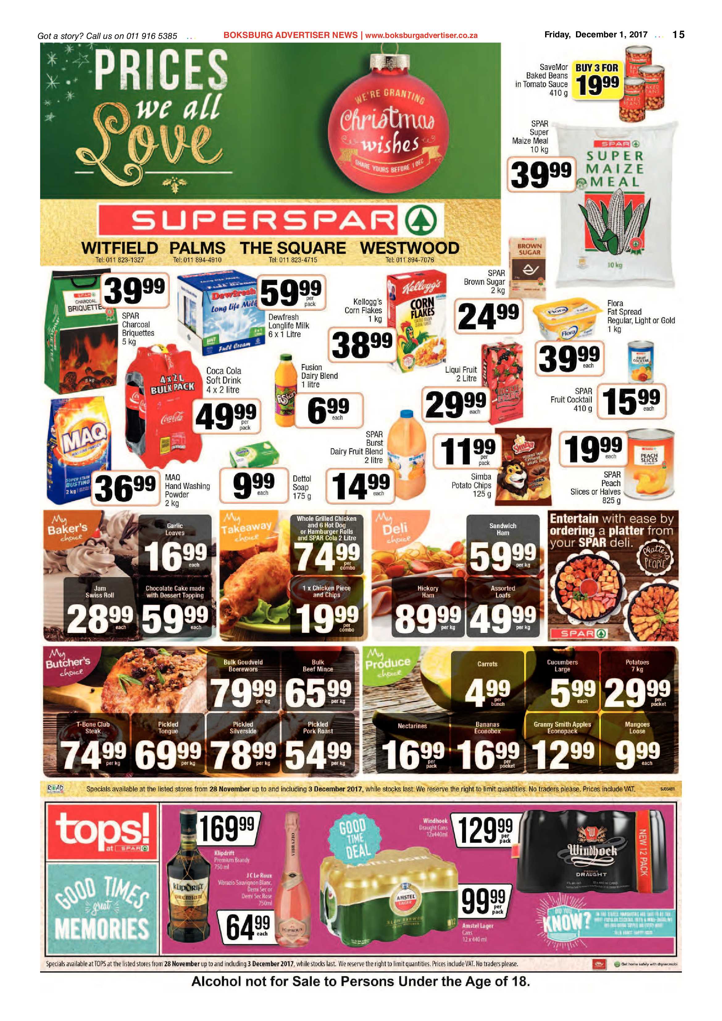 Boksburg Advertiser 28 November 2017 page 15