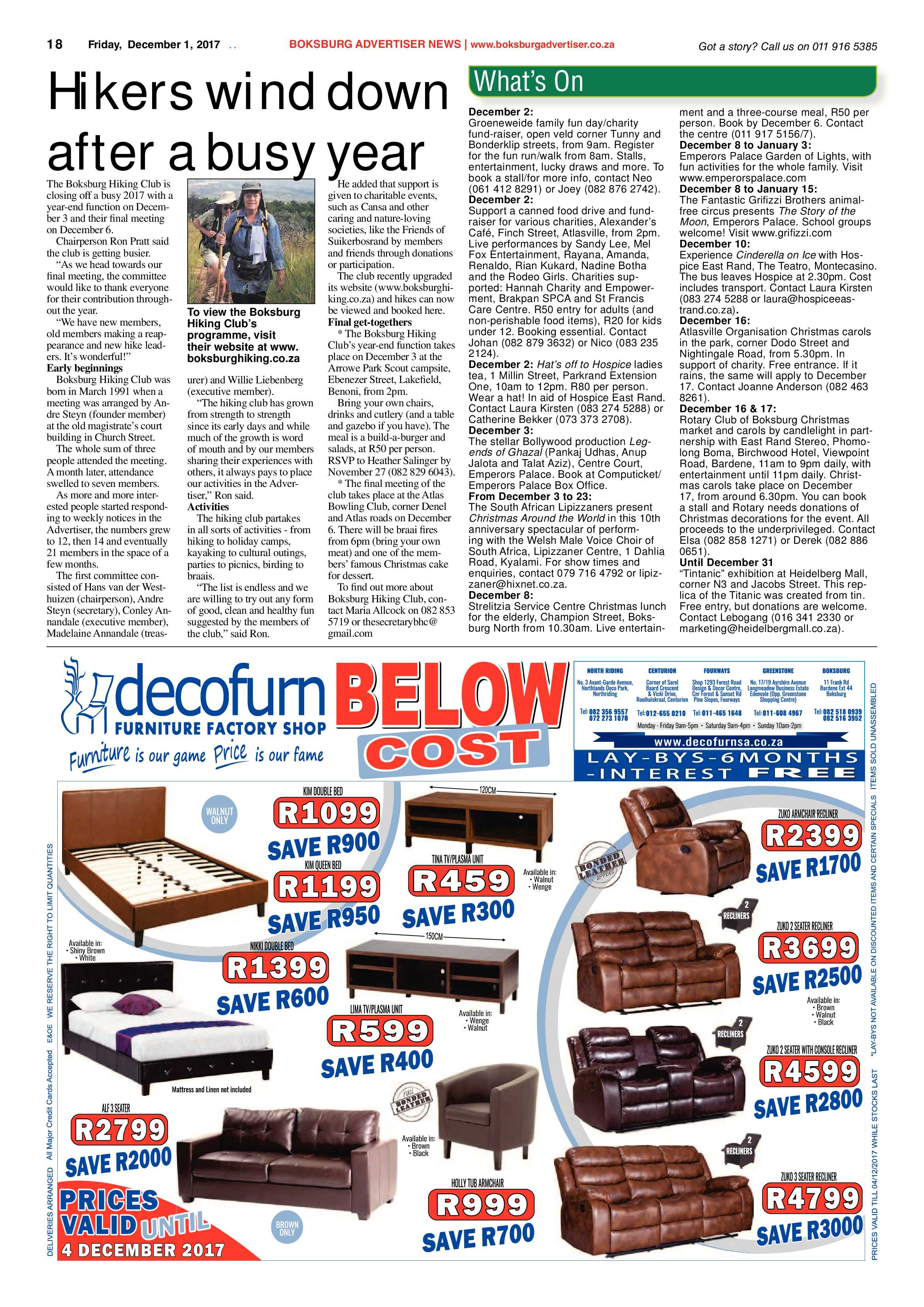Boksburg Advertiser 28 November 2017 page 18