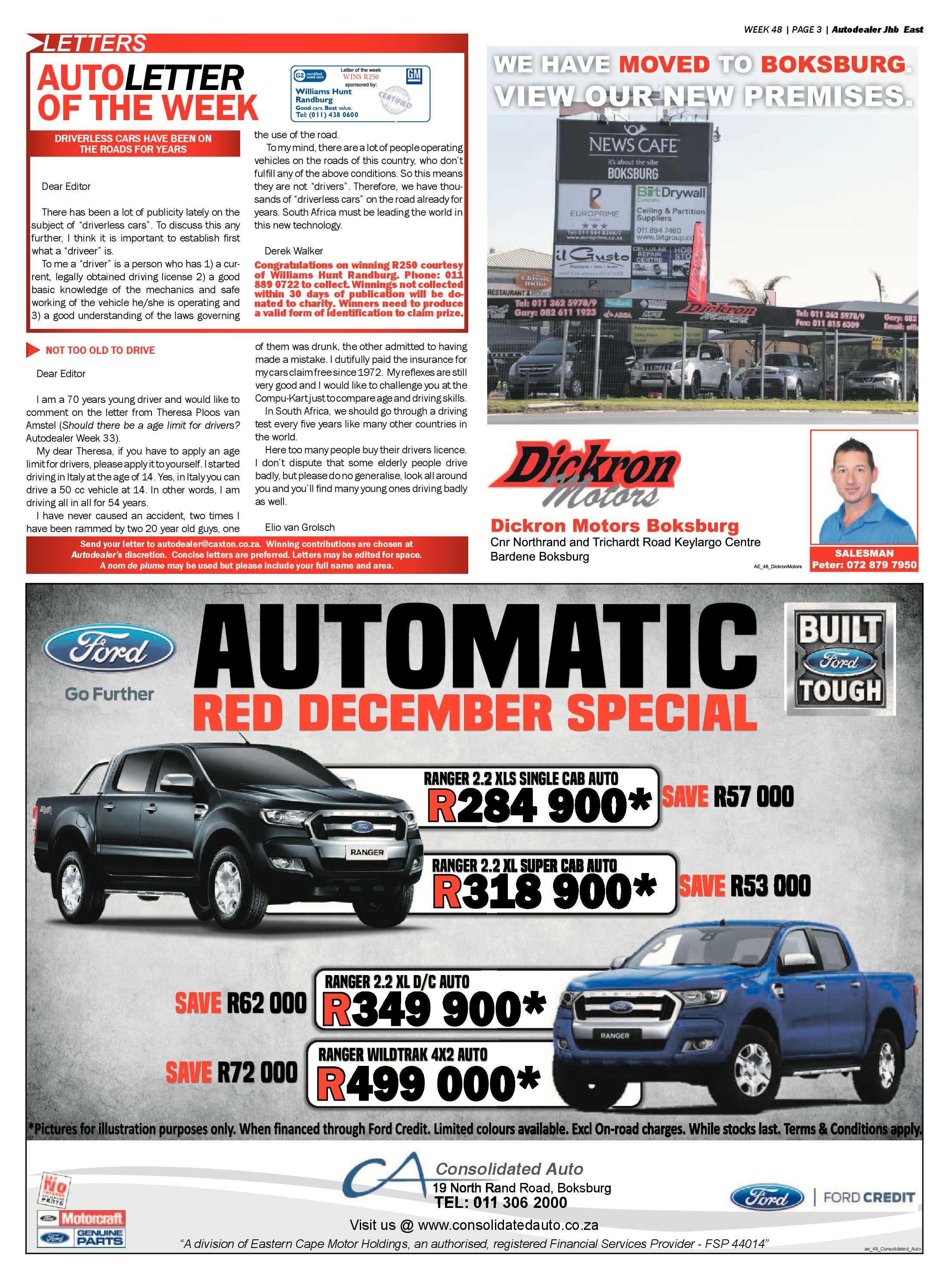Boksburg Advertiser 28 November 2017 page 39