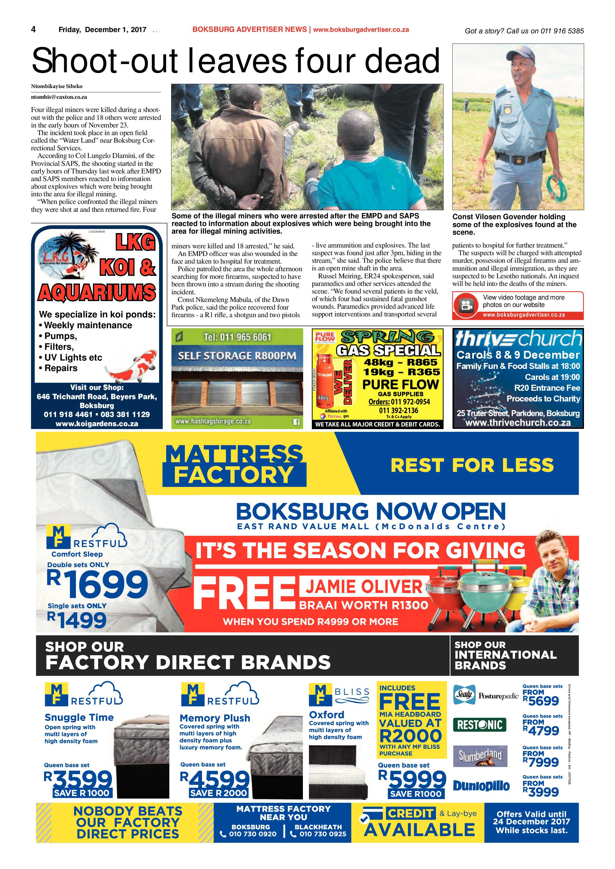Boksburg Advertiser 28 November 2017 page 4