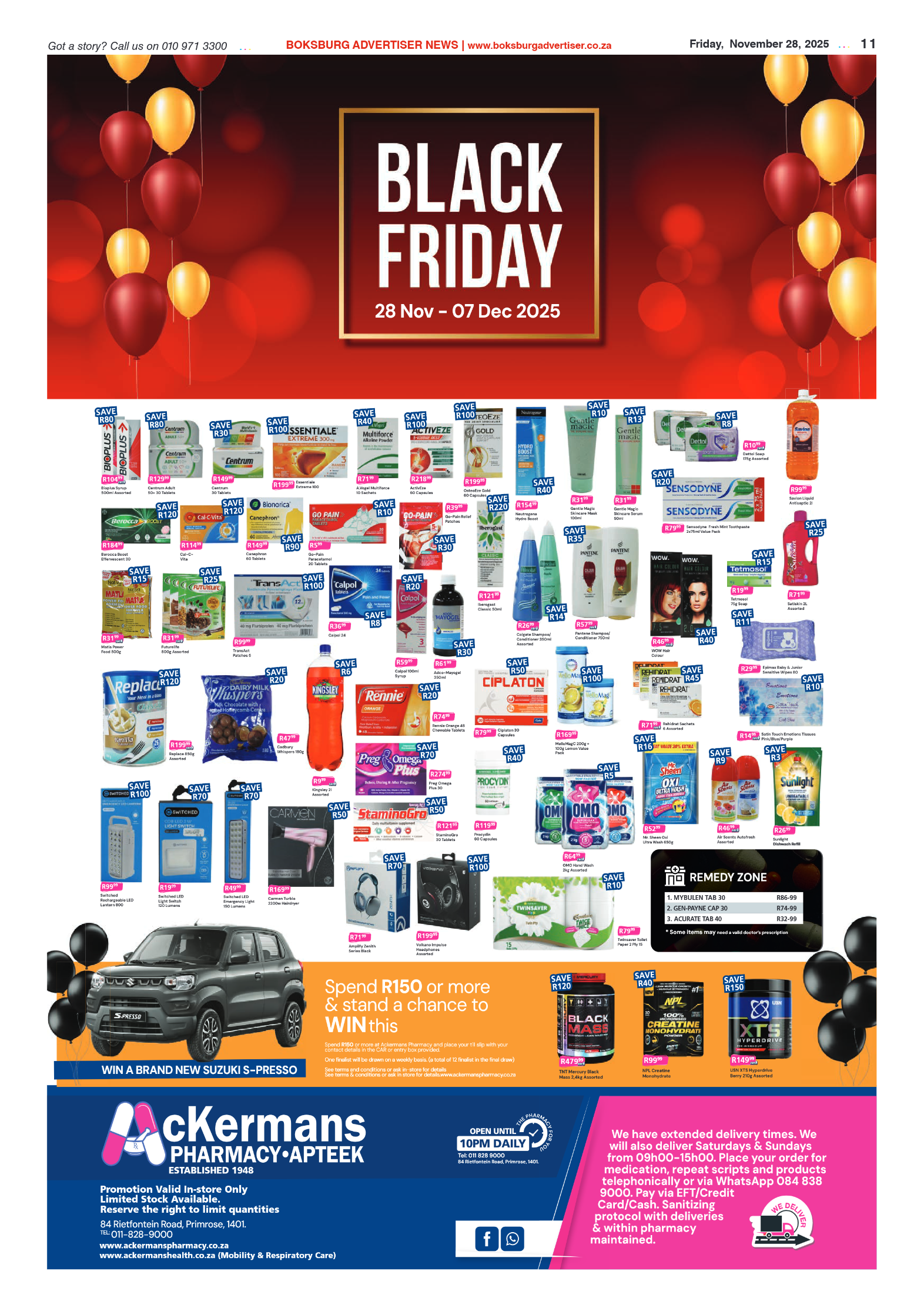 Boksburg Advertiser 28 November 2025 page 11