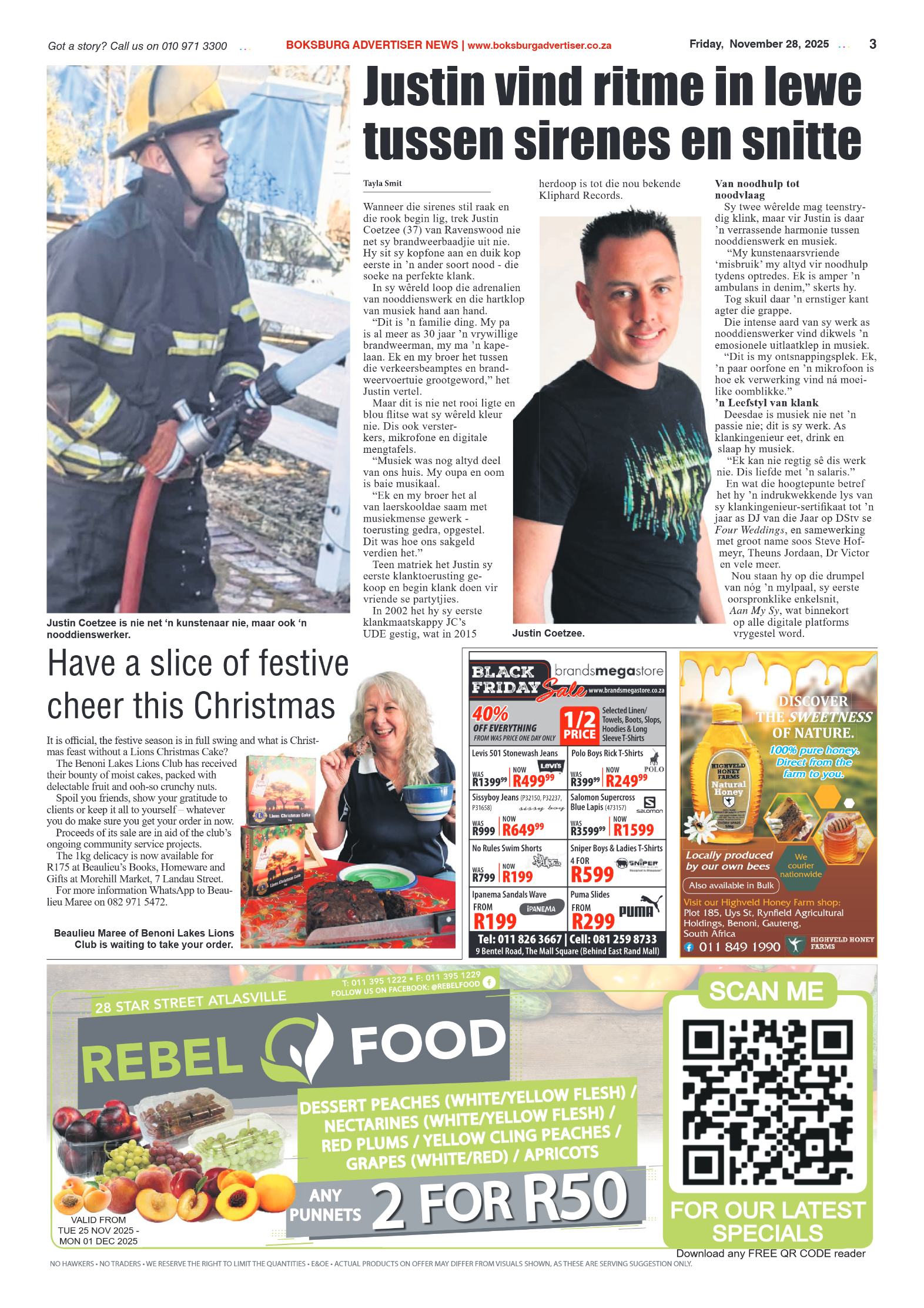 Boksburg Advertiser 28 November 2025 page 3