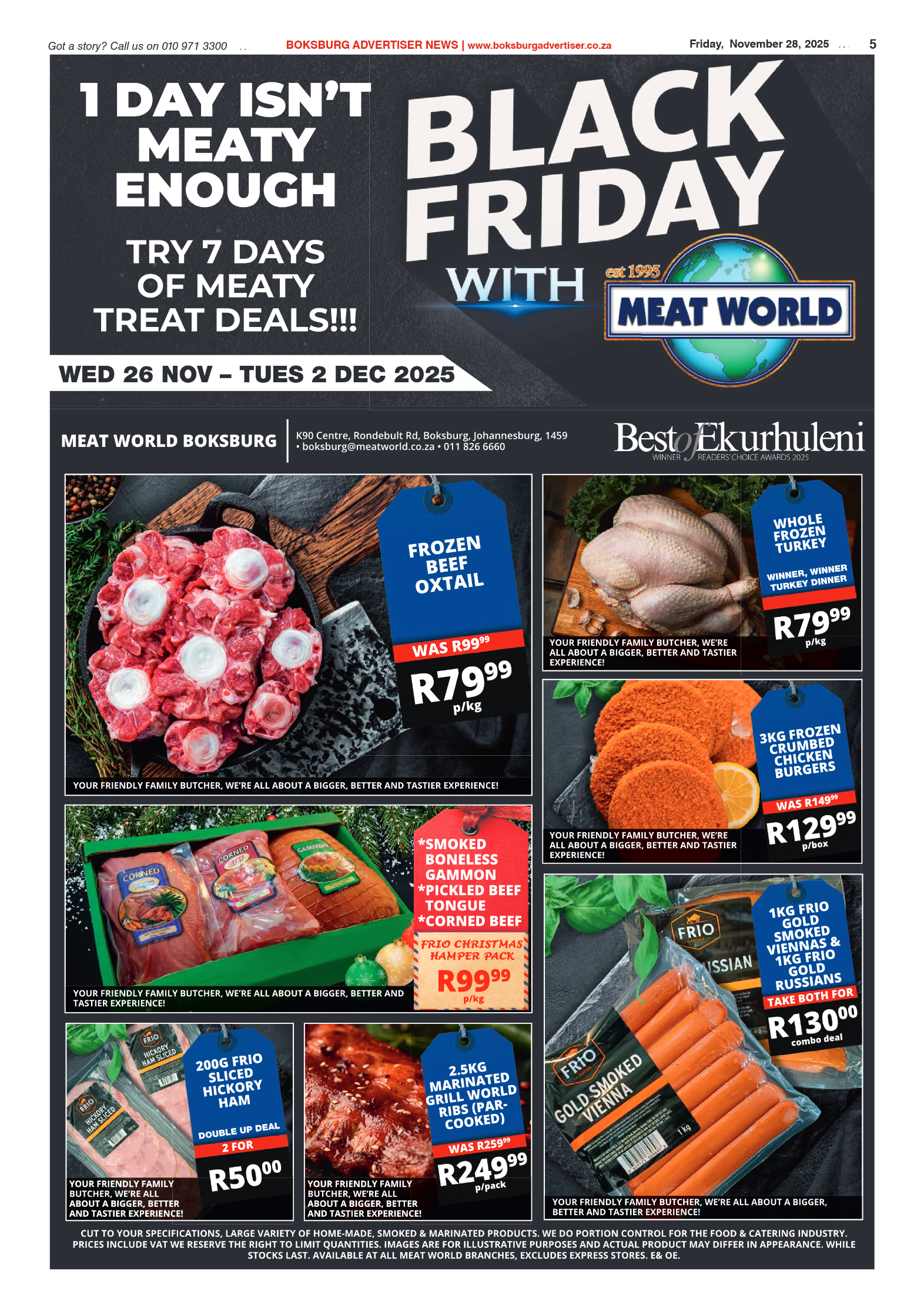 Boksburg Advertiser 28 November 2025 page 5