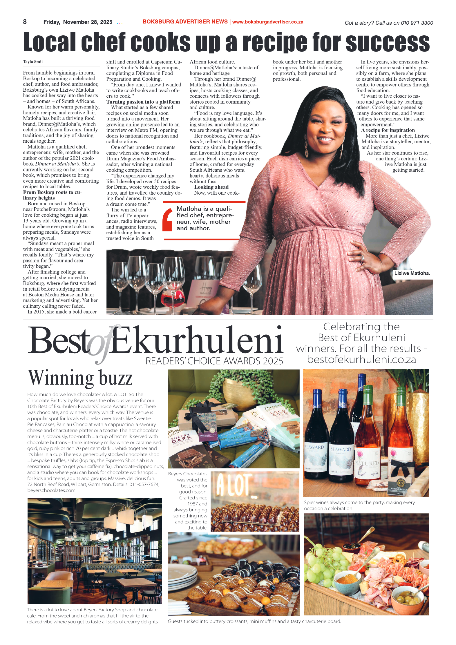 Boksburg Advertiser 28 November 2025 page 8