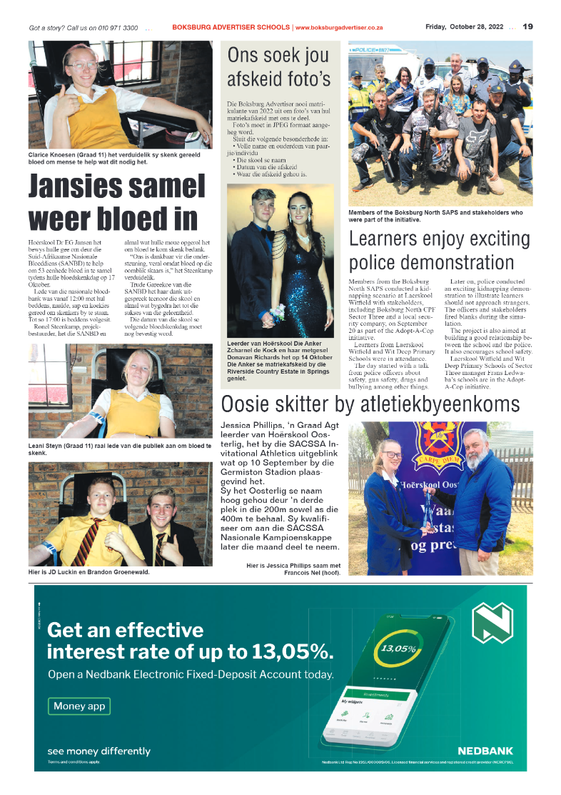 Boksburg Advertiser 28 October 2022 page 19