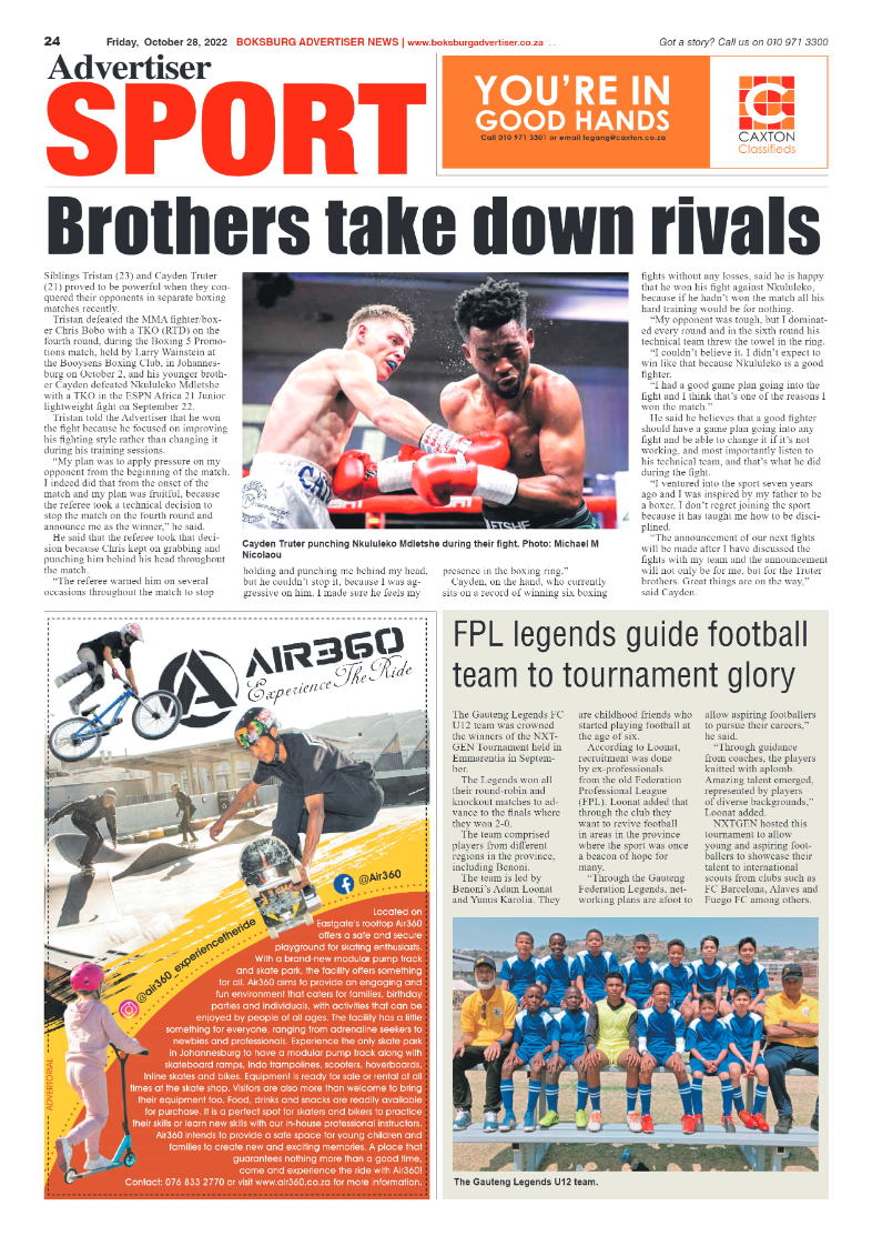 Boksburg Advertiser 28 October 2022 page 24