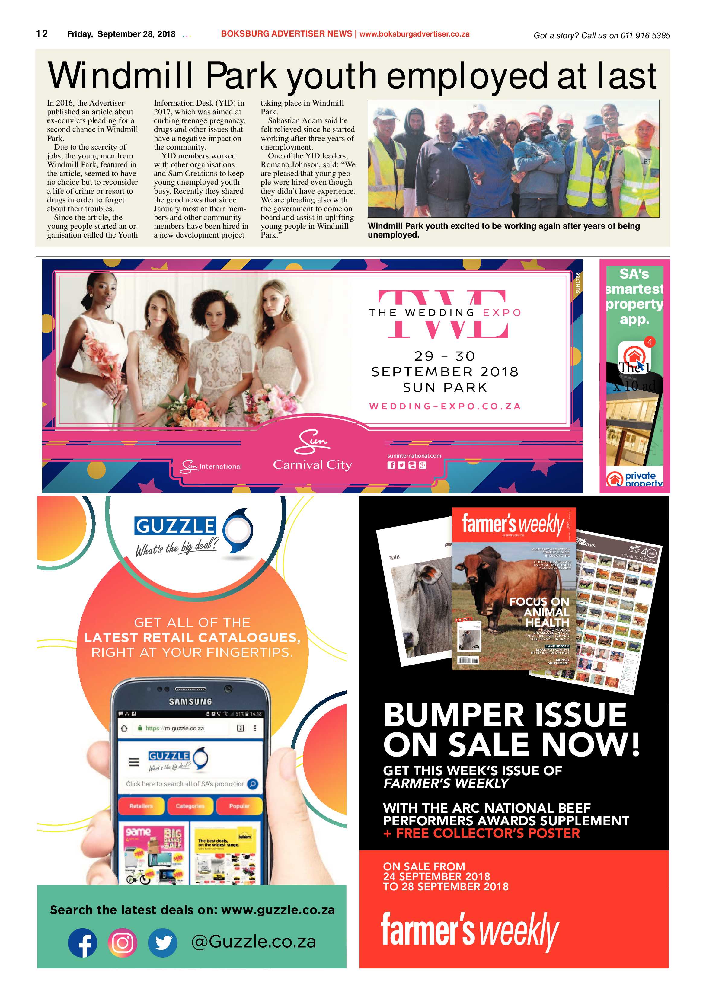 Boksburg Advertiser 25 September 2018 page 12