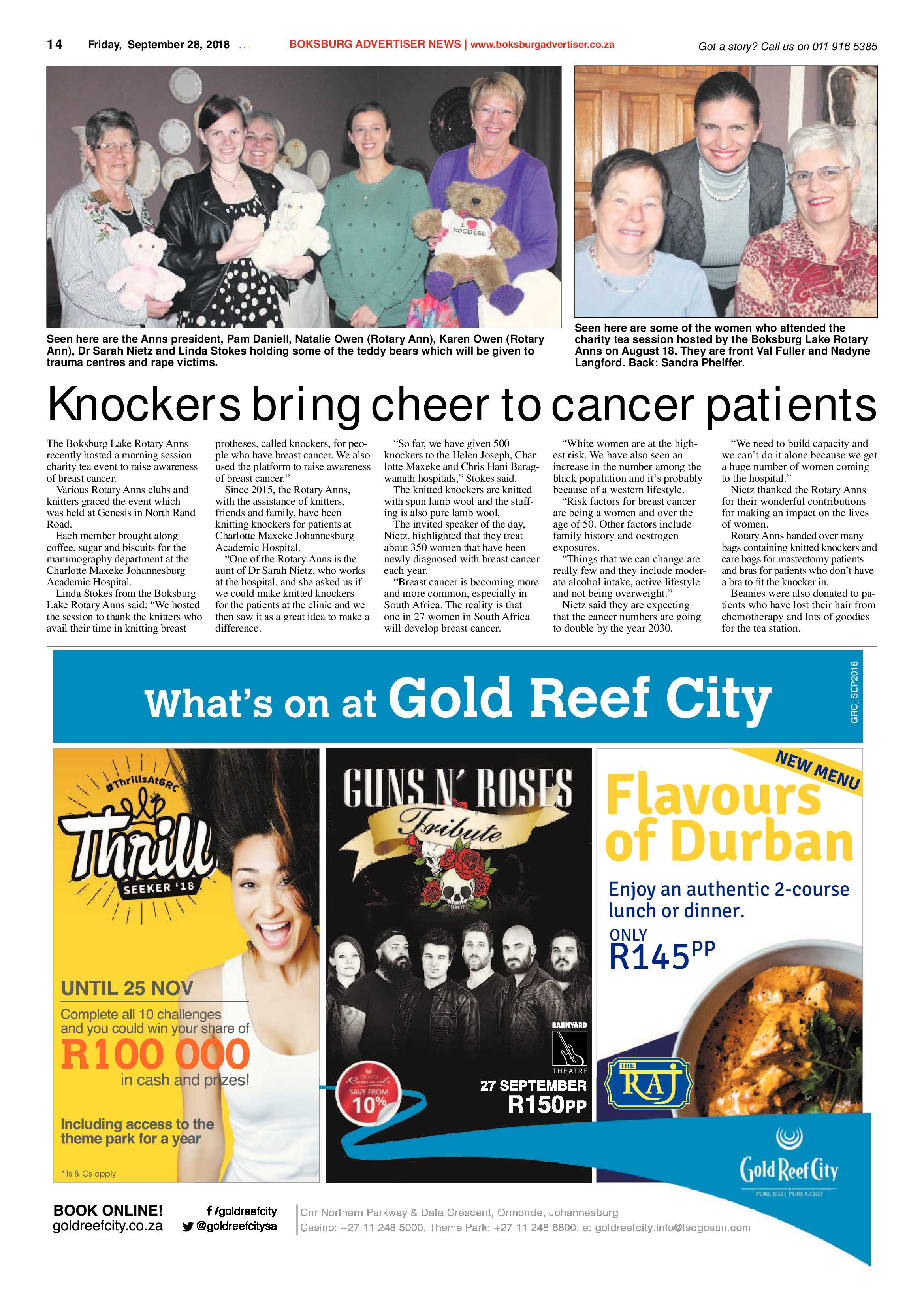 Boksburg Advertiser 25 September 2018 page 14