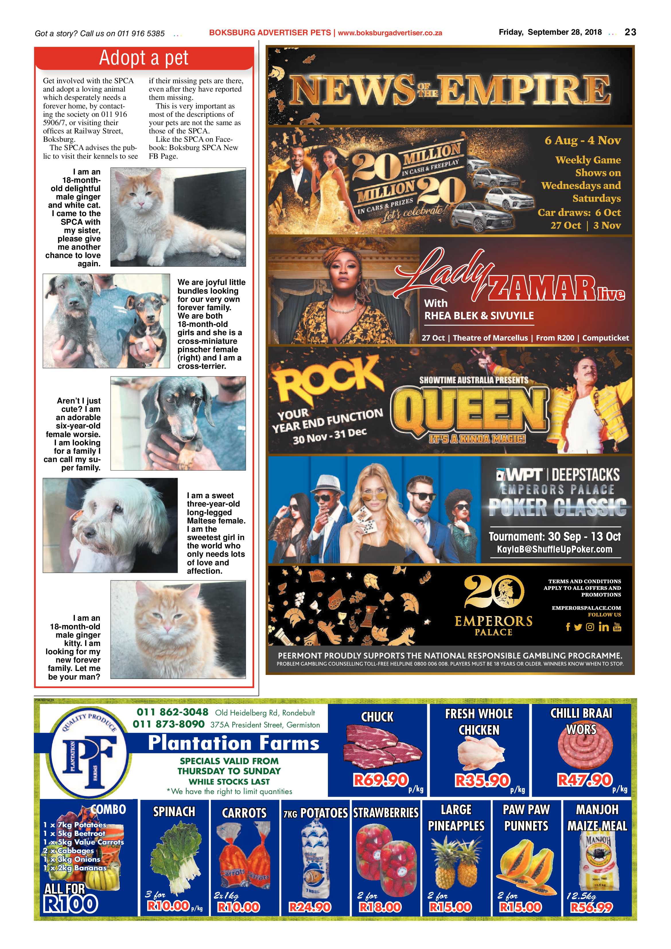 Boksburg Advertiser 25 September 2018 page 23