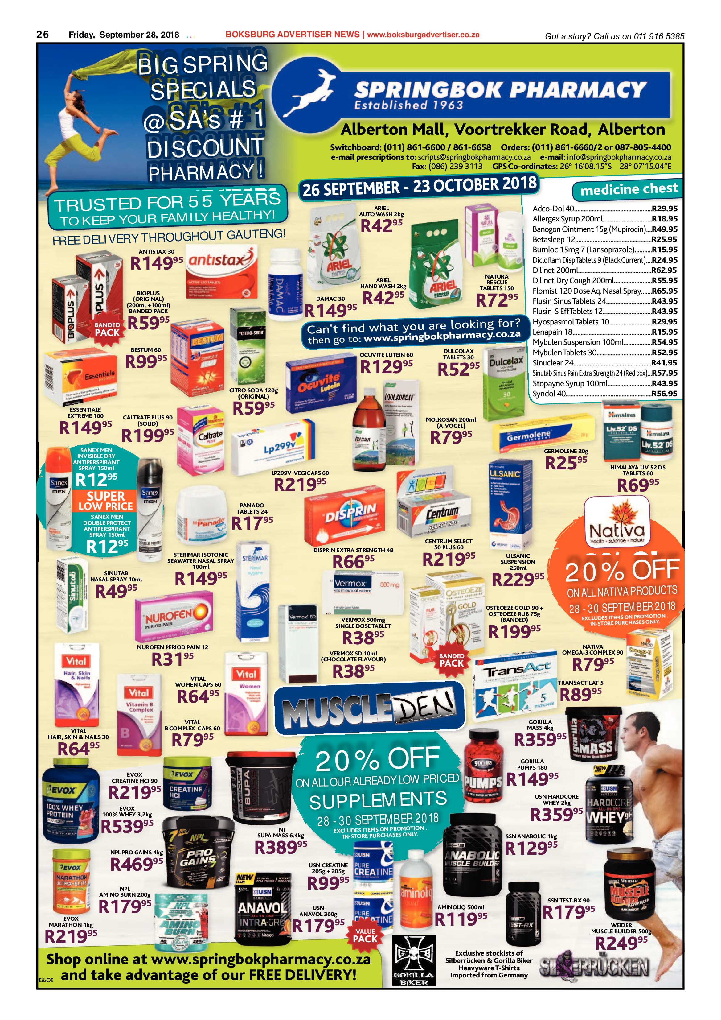 Boksburg Advertiser 25 September 2018 page 26