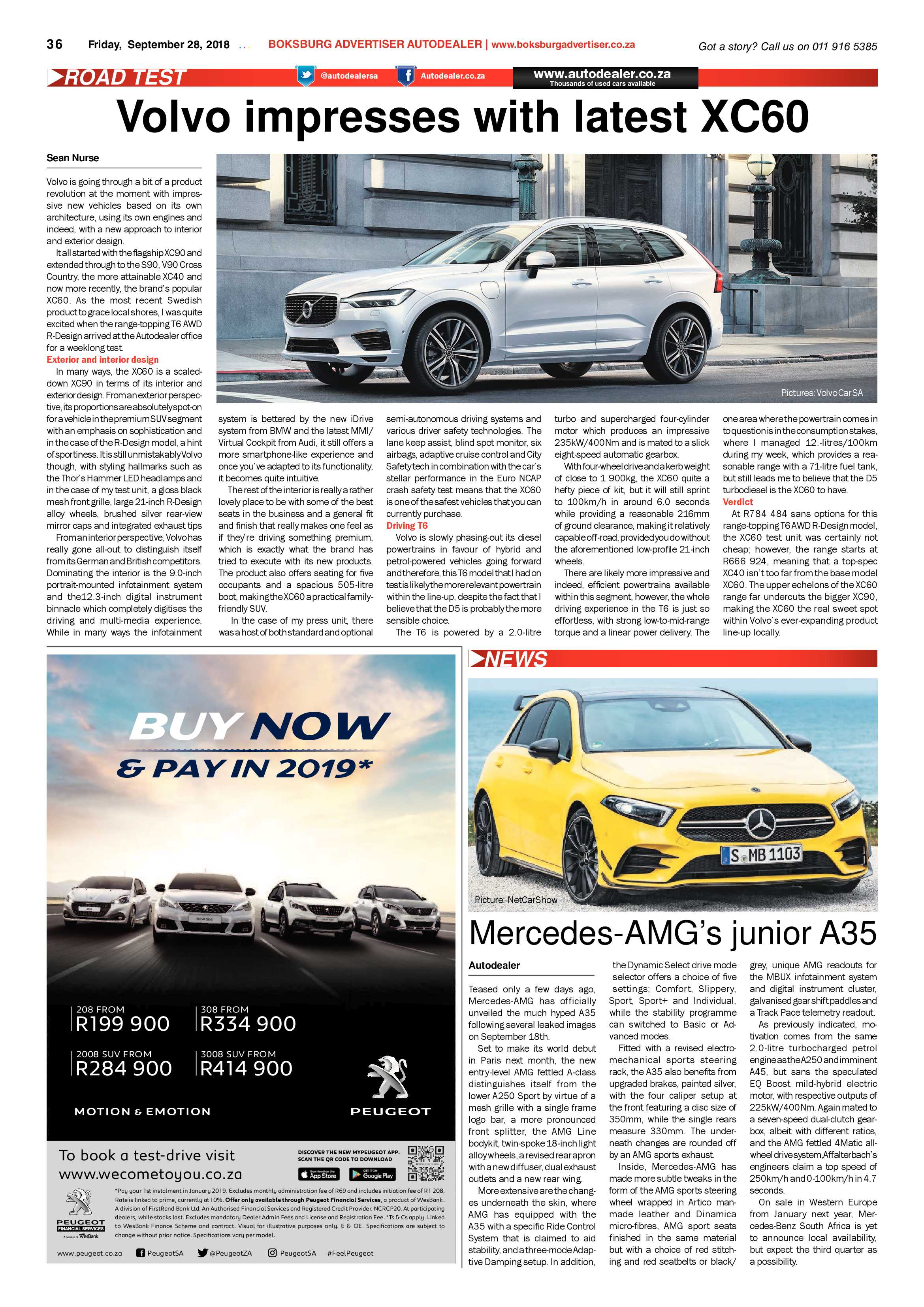 Boksburg Advertiser 25 September 2018 page 36