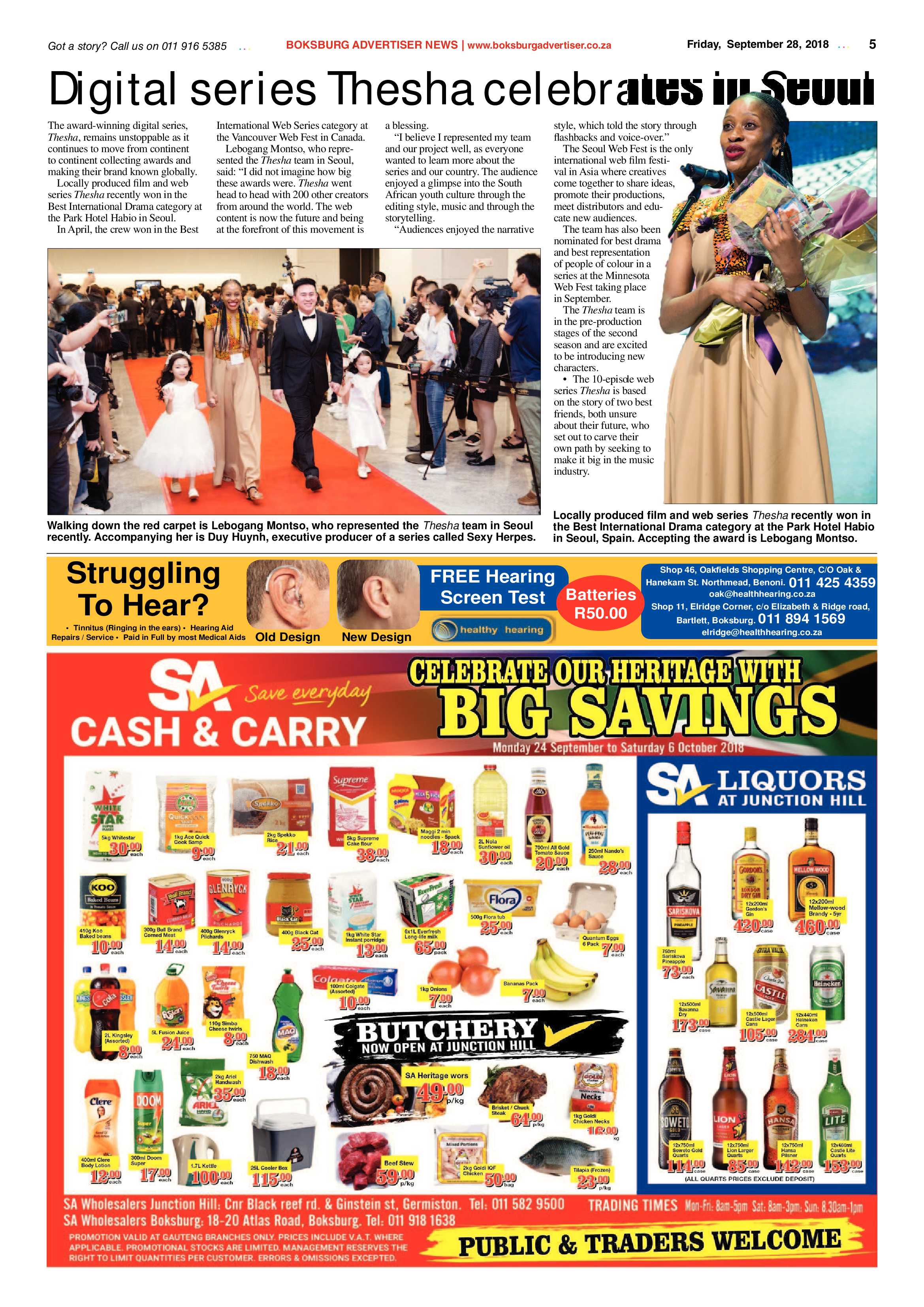 Boksburg Advertiser 25 September 2018 page 5