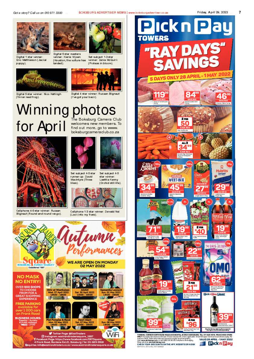 Boksburg Advertiser 29 April 2022 page 7
