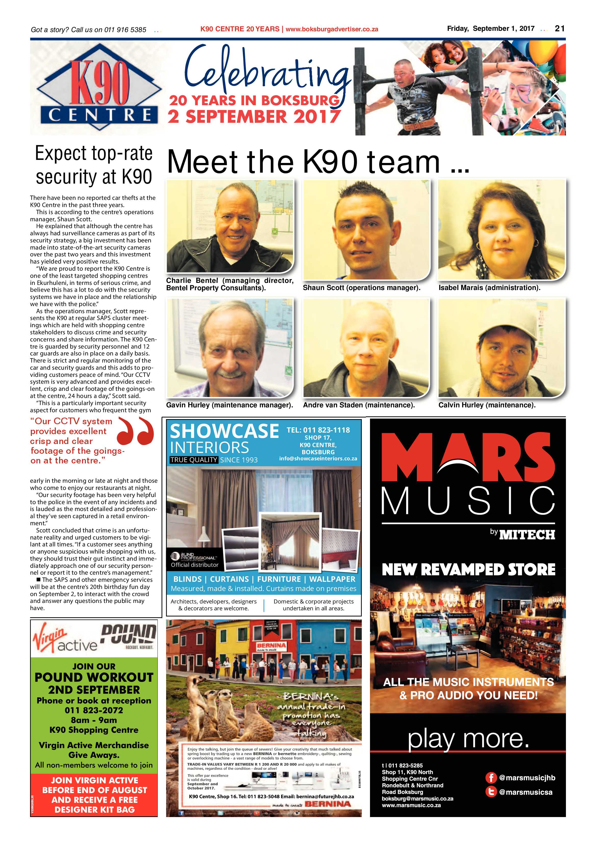 Boksburg Advertiser 29 August 2017 page 21