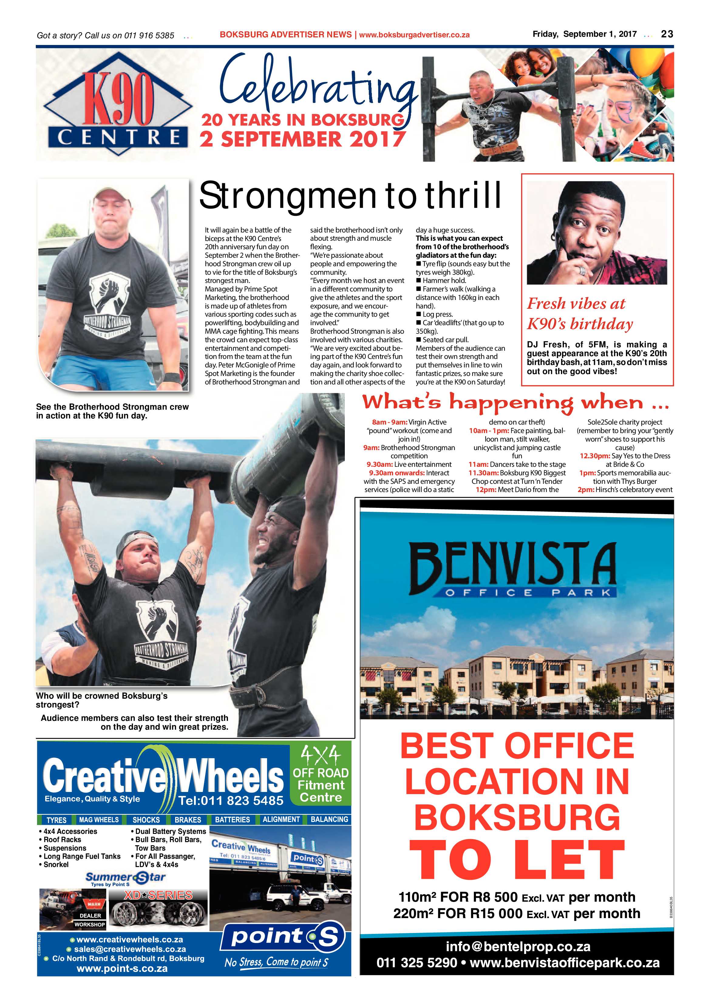 Boksburg Advertiser 29 August 2017 page 23