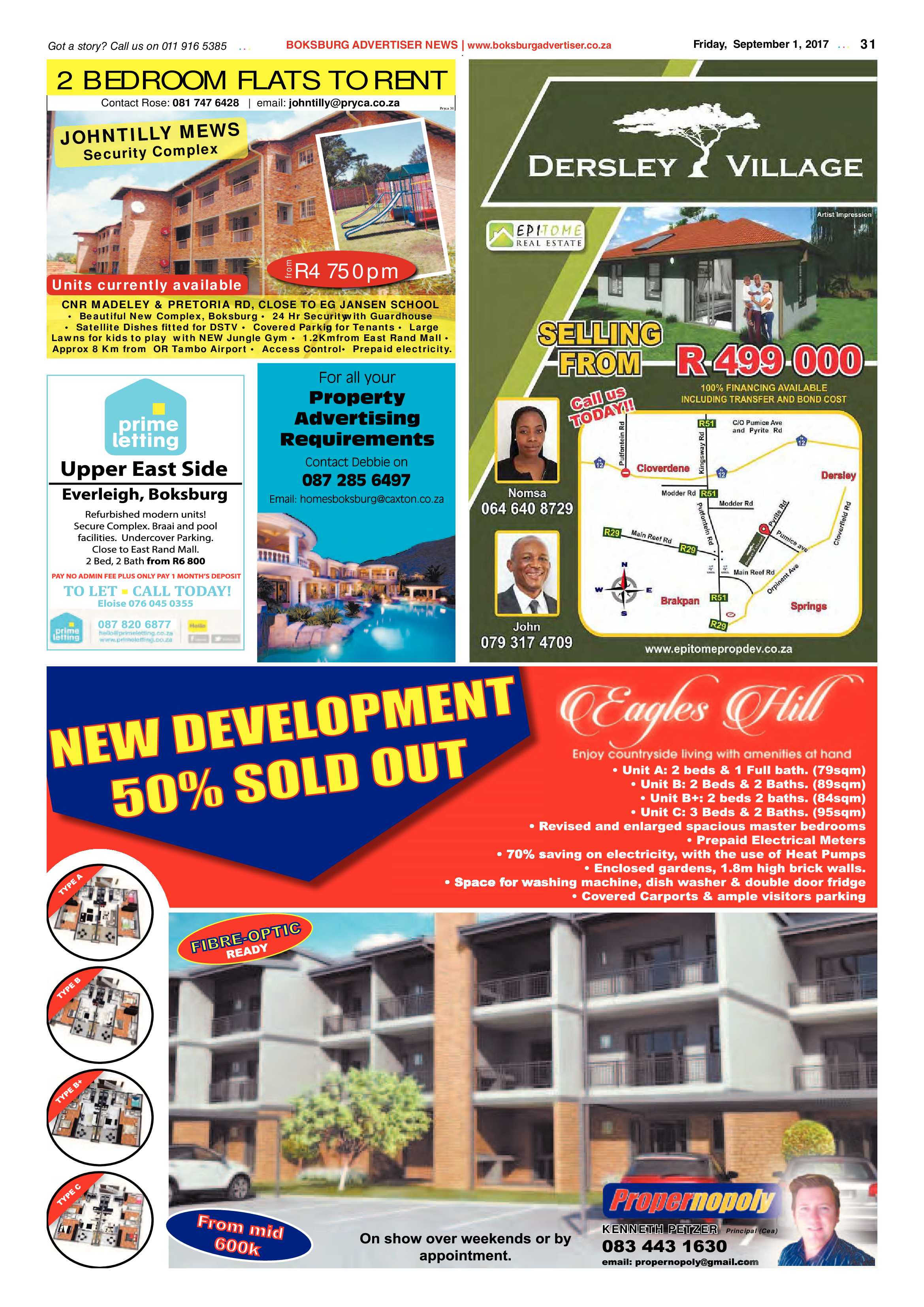 Boksburg Advertiser 29 August 2017 page 31