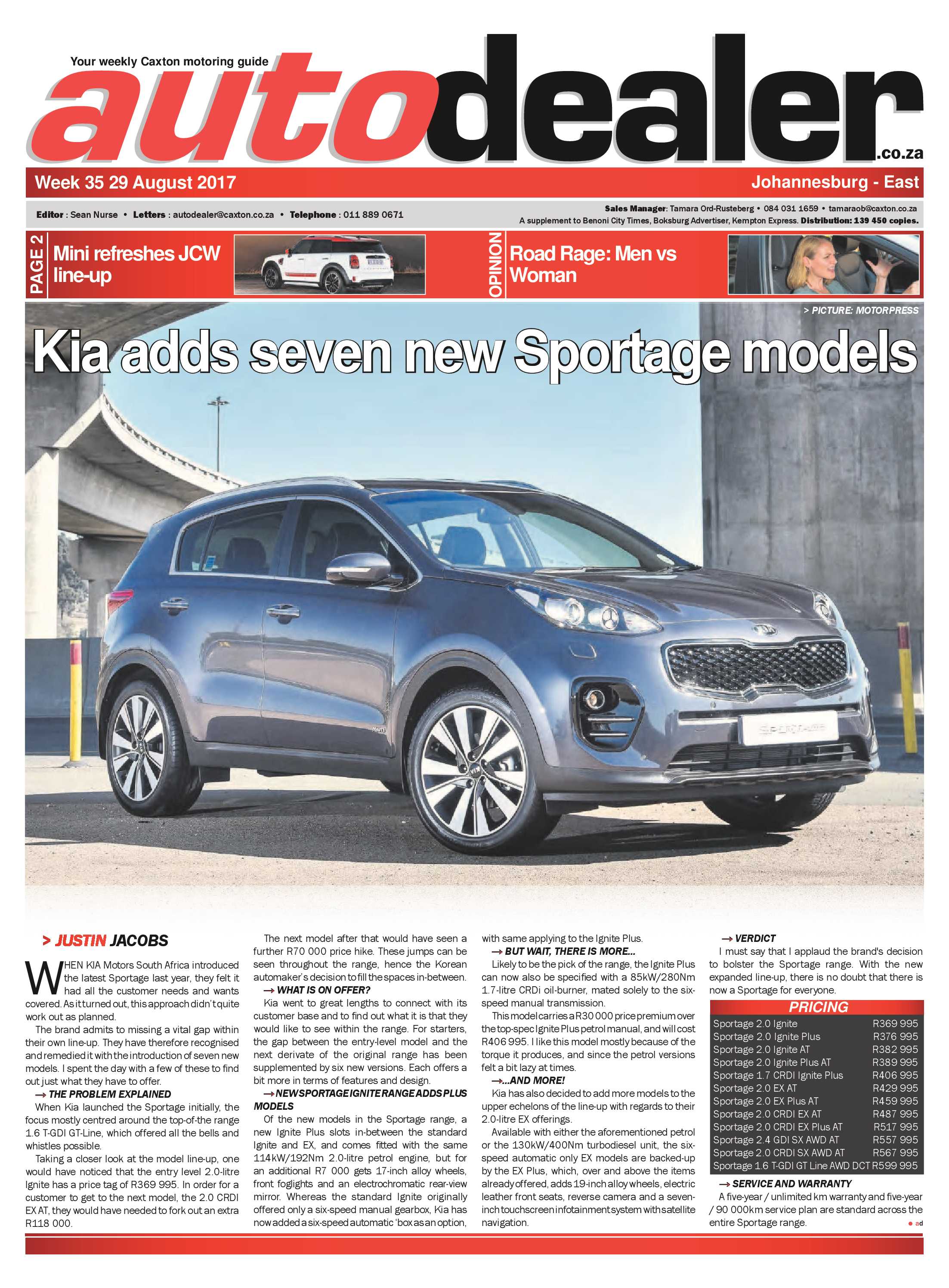 Boksburg Advertiser 29 August 2017 page 41