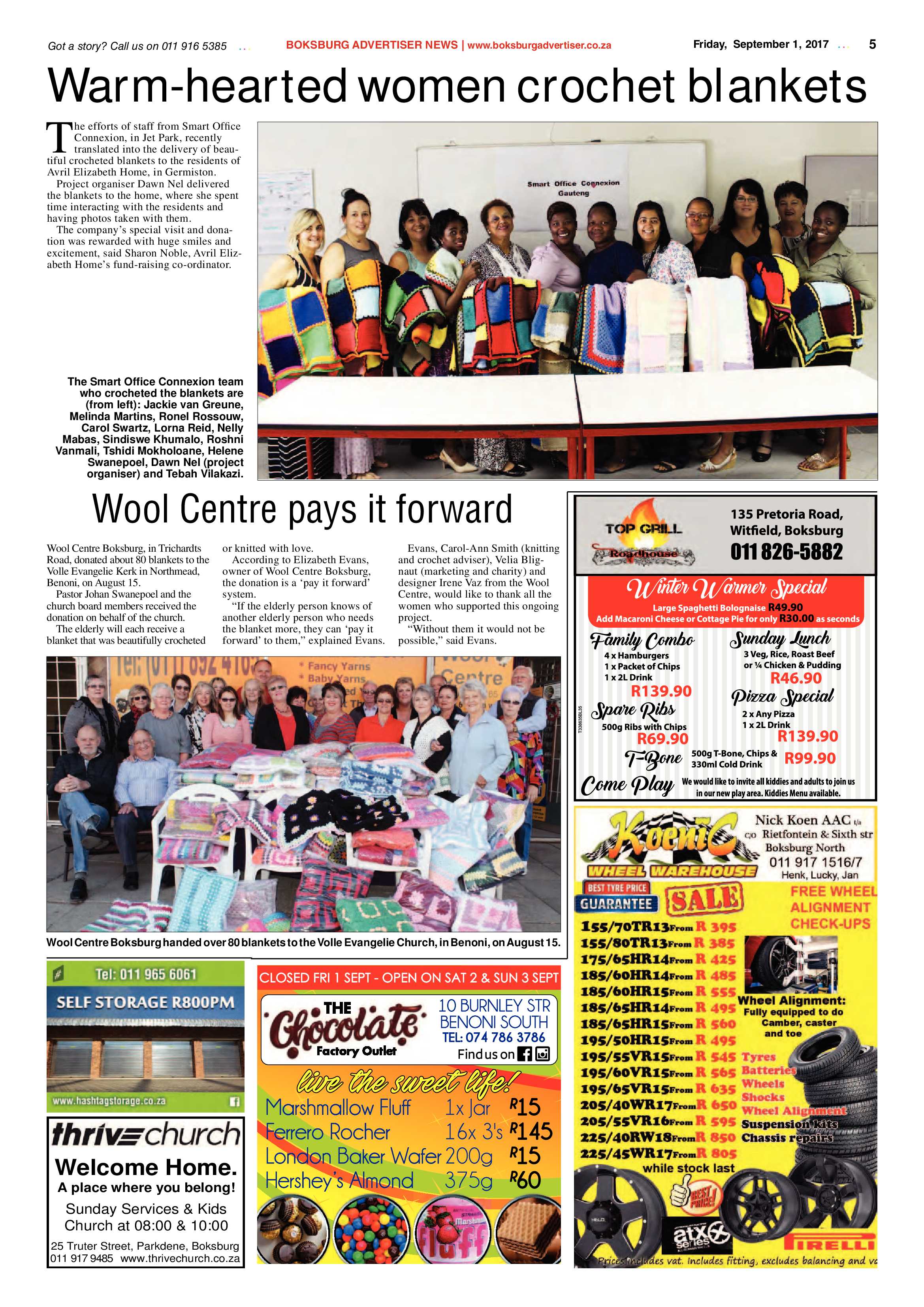 Boksburg Advertiser 29 August 2017 page 5