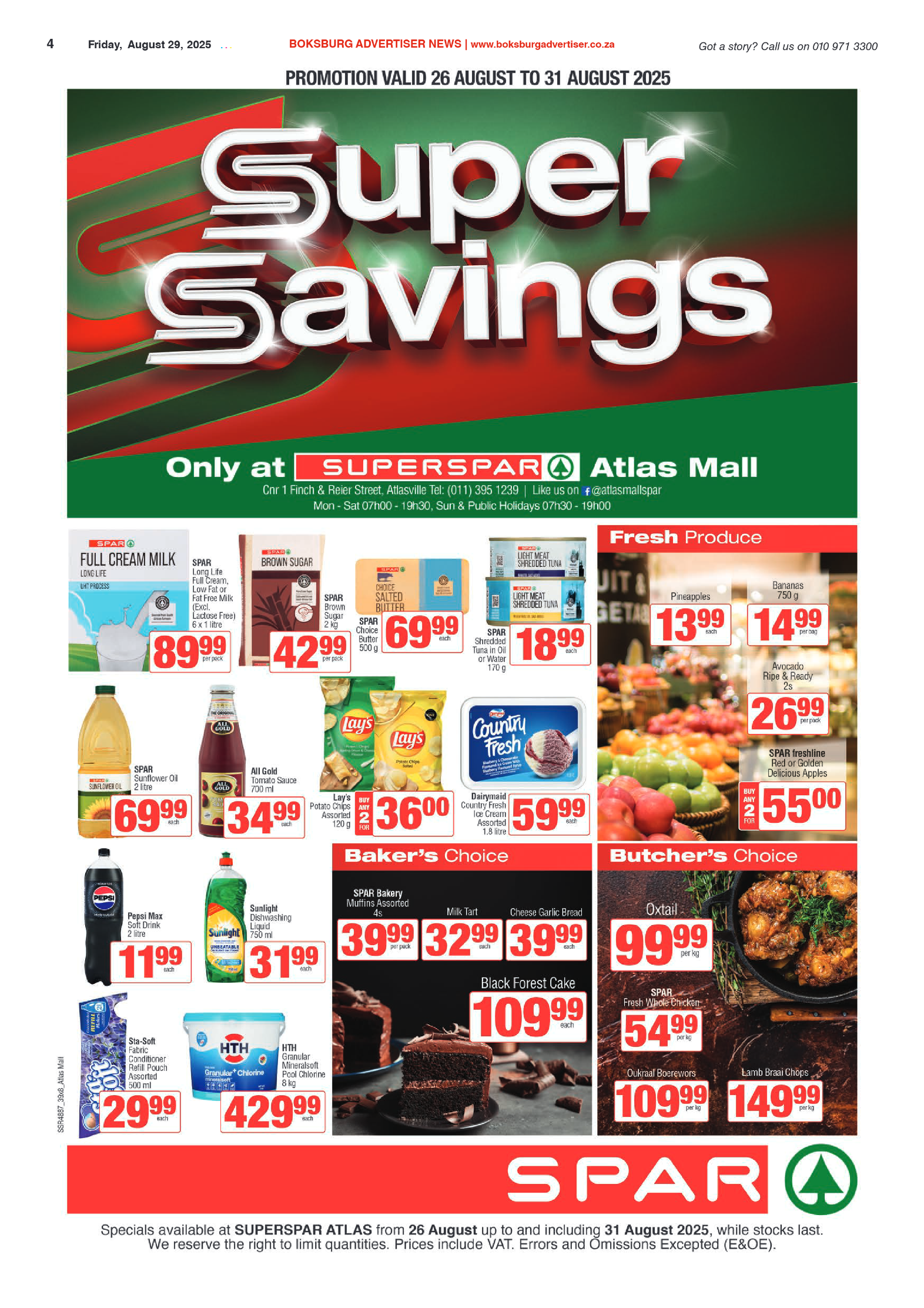 Boksburg Advertiser 29 August 2025 page 4