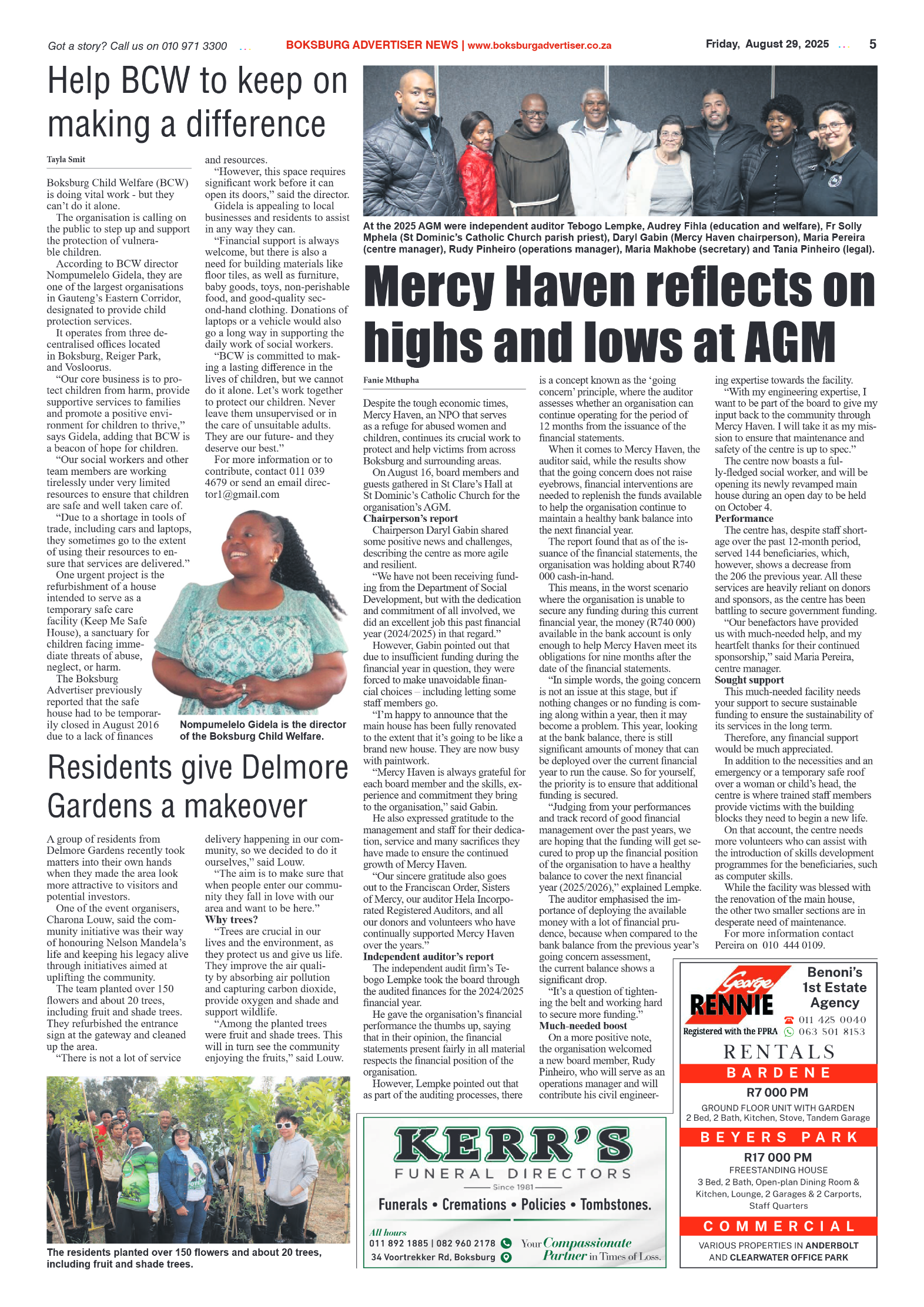 Boksburg Advertiser 29 August 2025 page 5
