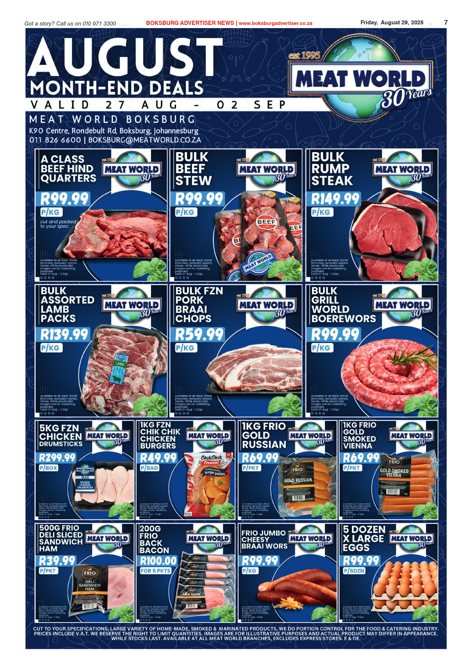 Boksburg Advertiser 29 August 2025 page 7