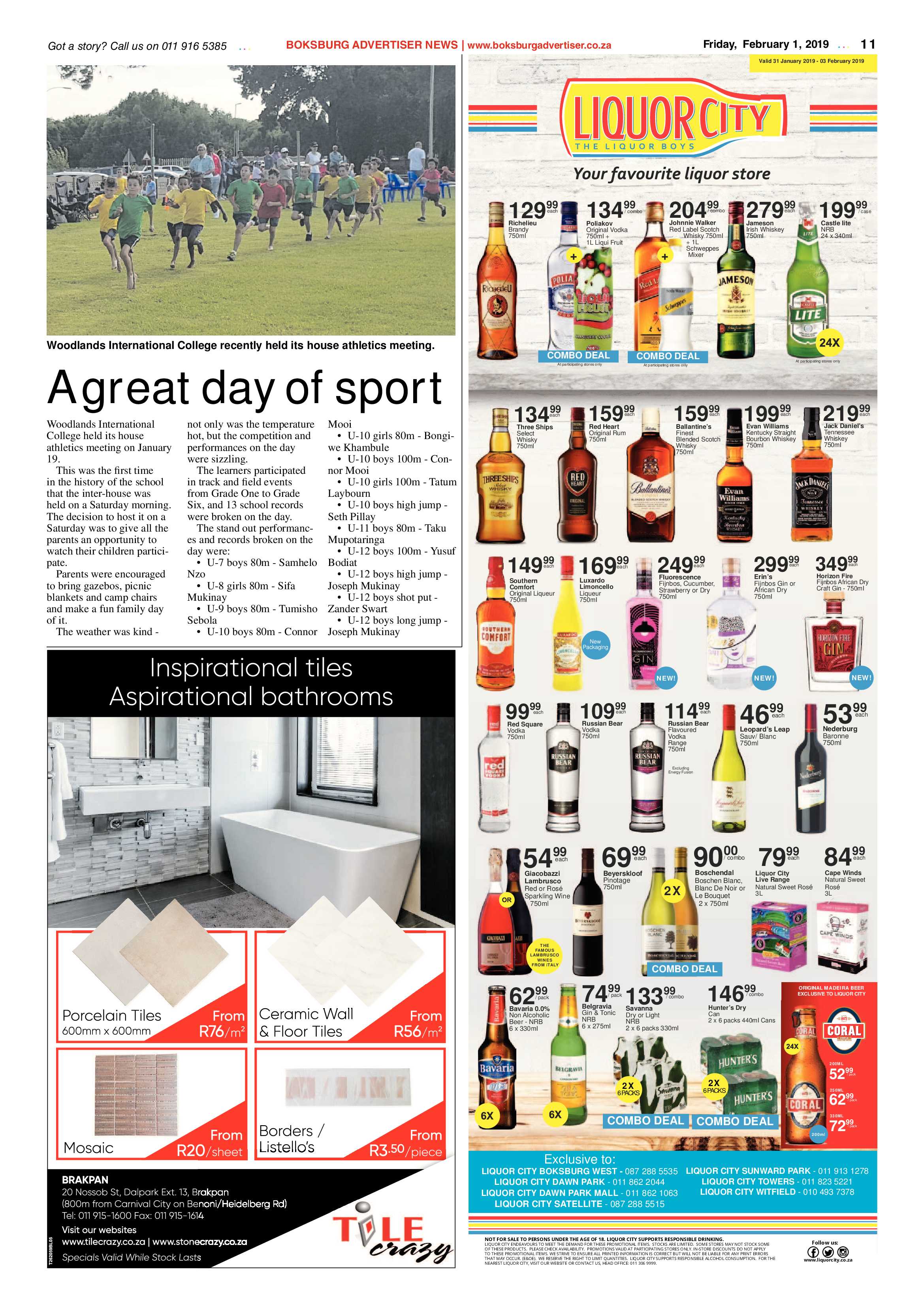 Boksburg Advertiser 29 January 2019 page 11