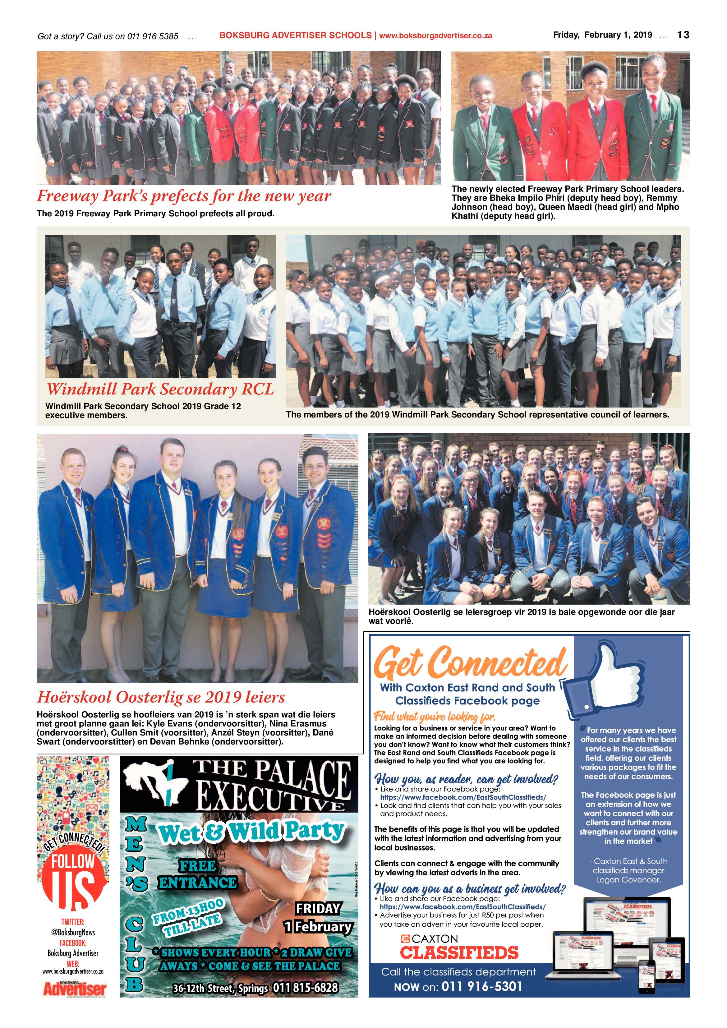 Boksburg Advertiser 29 January 2019 page 13