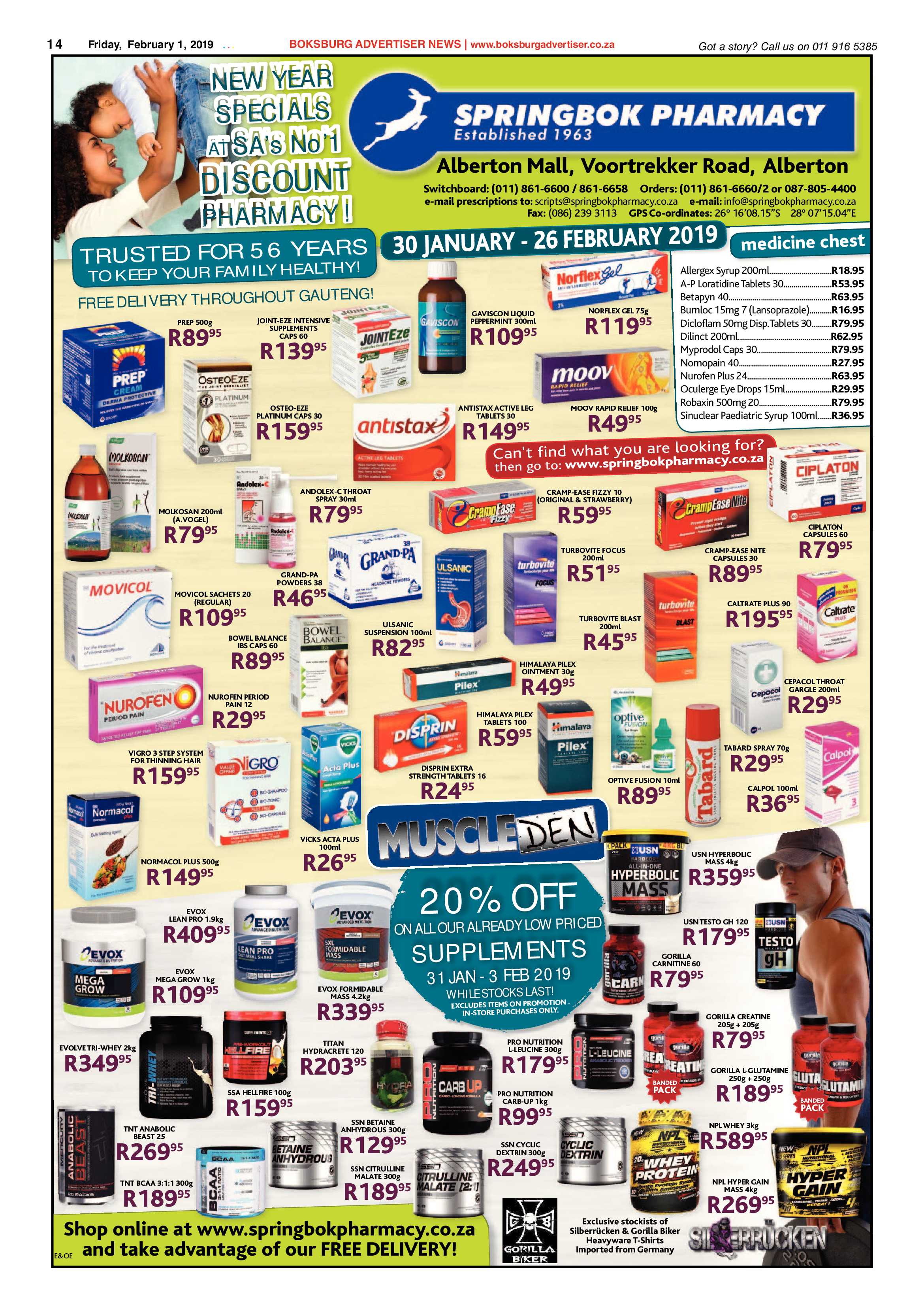 Boksburg Advertiser 29 January 2019 page 14