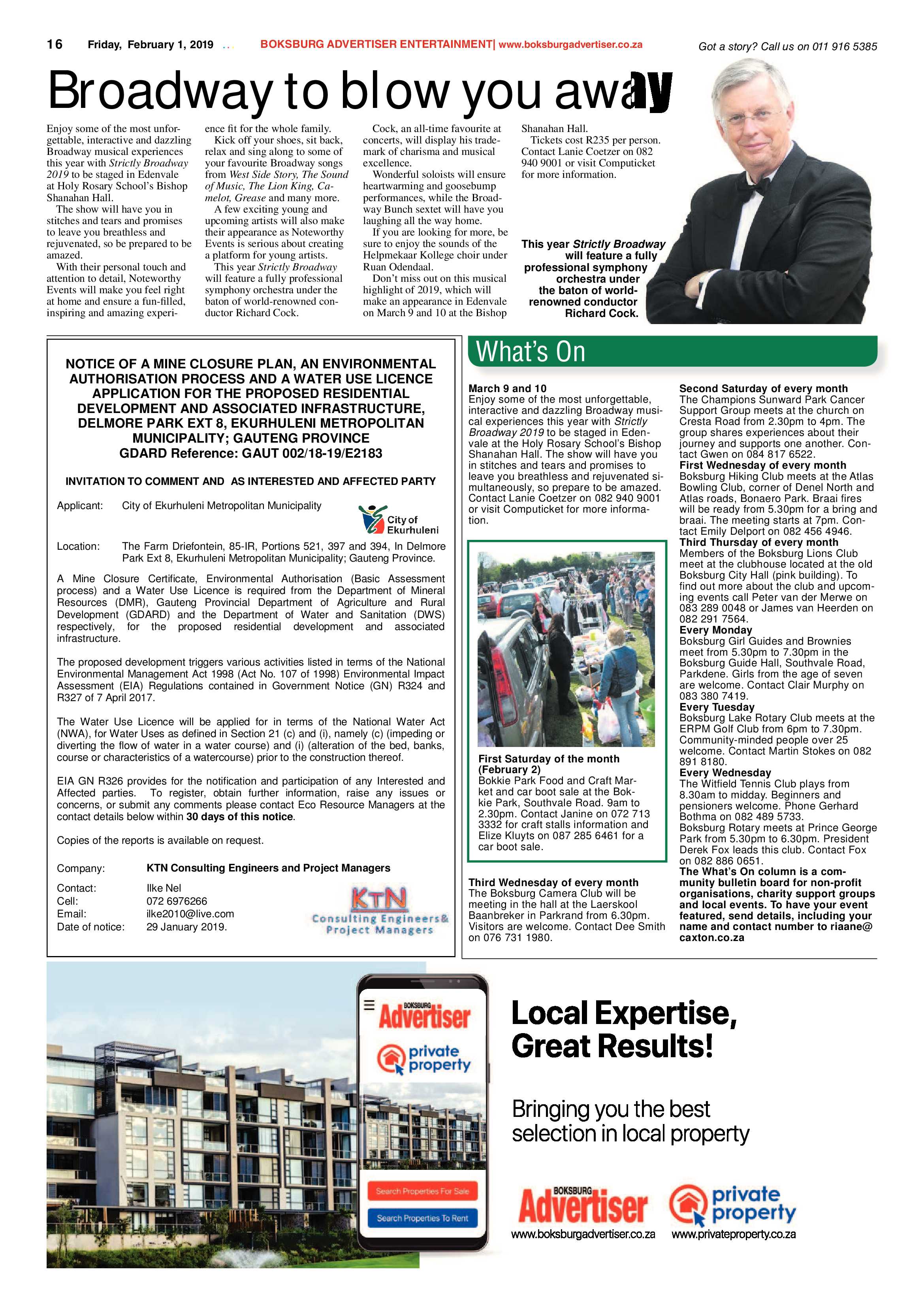 Boksburg Advertiser 29 January 2019 page 16