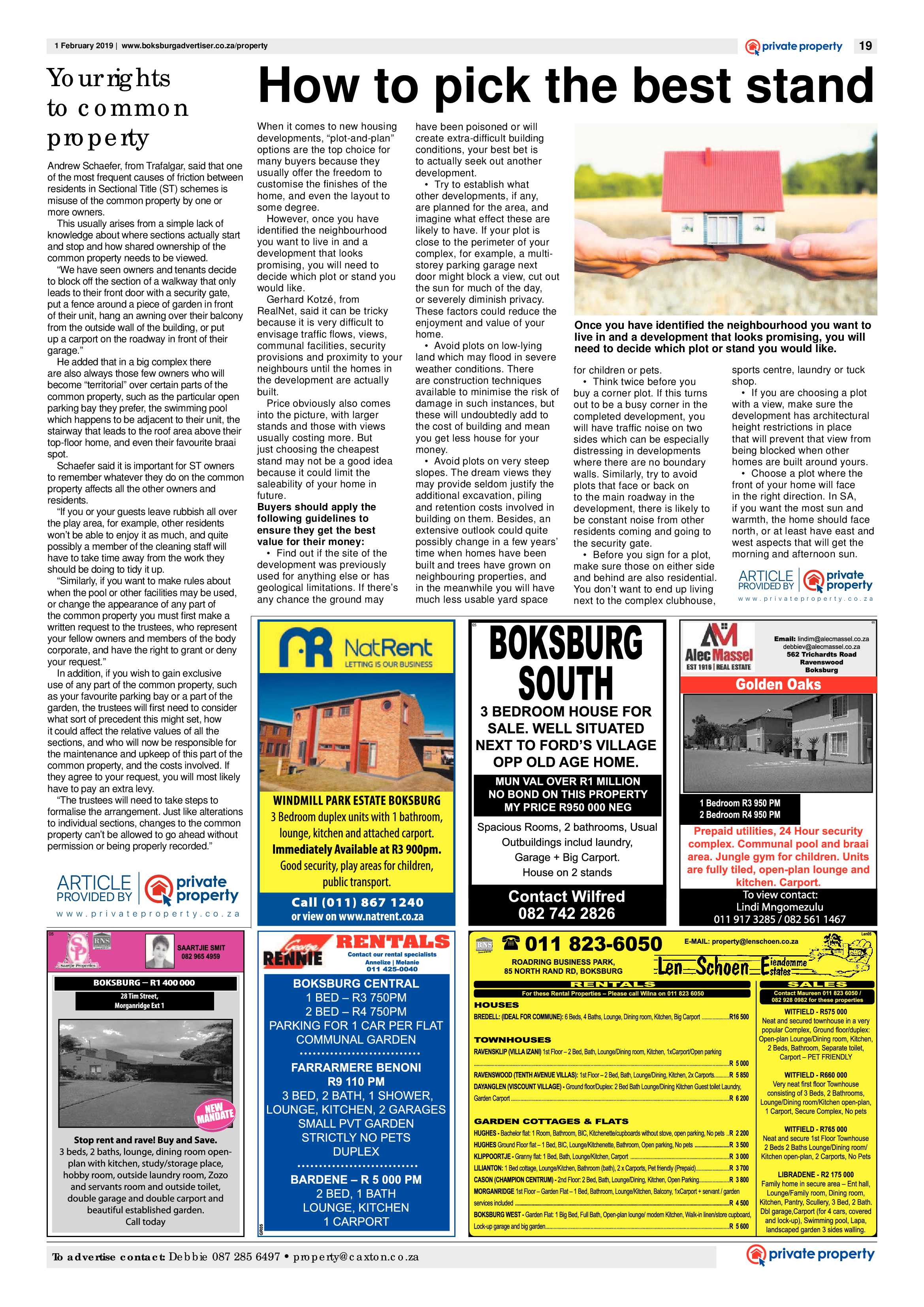 Boksburg Advertiser 29 January 2019 page 19