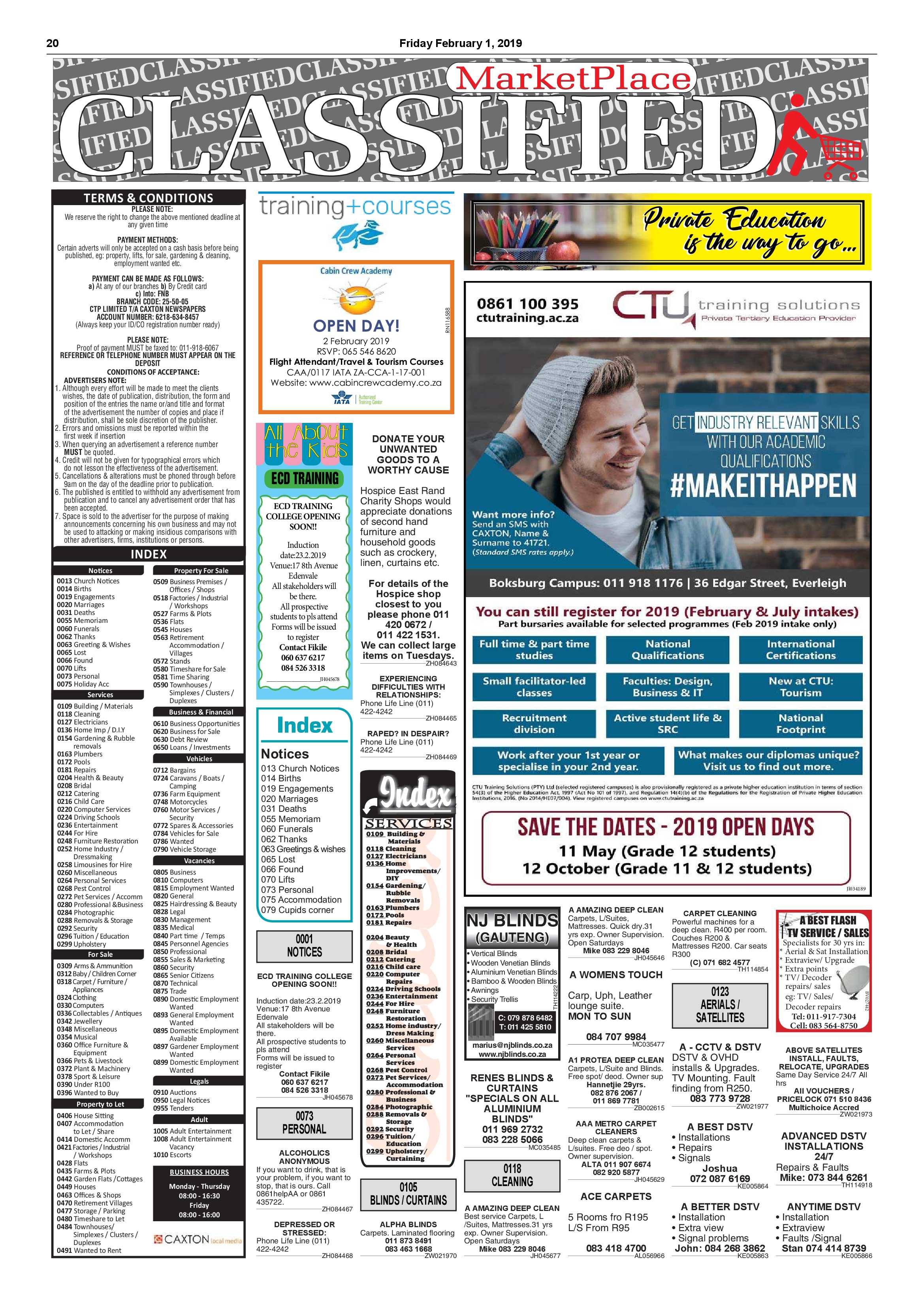 Boksburg Advertiser 29 January 2019 page 20