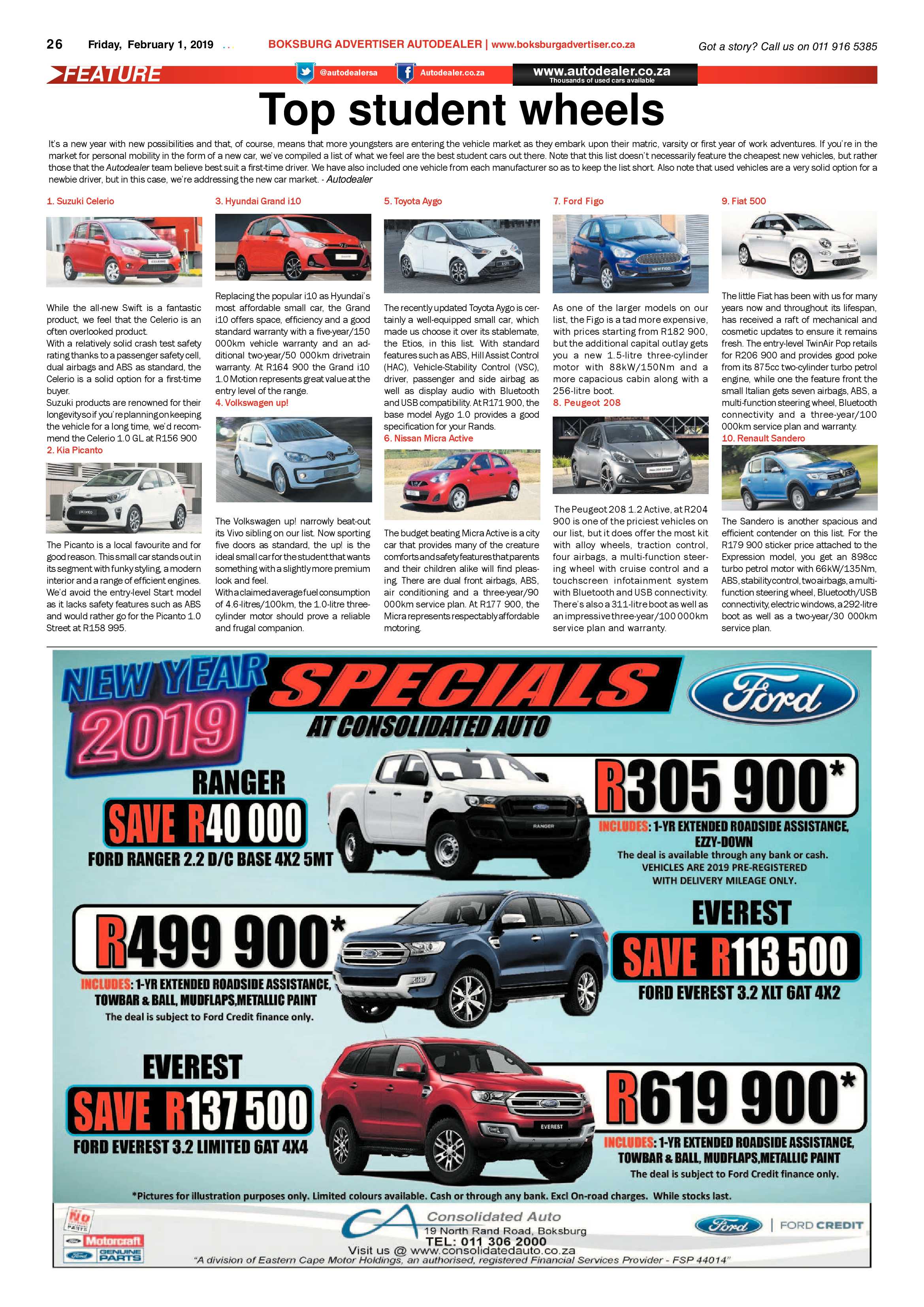 Boksburg Advertiser 29 January 2019 page 26