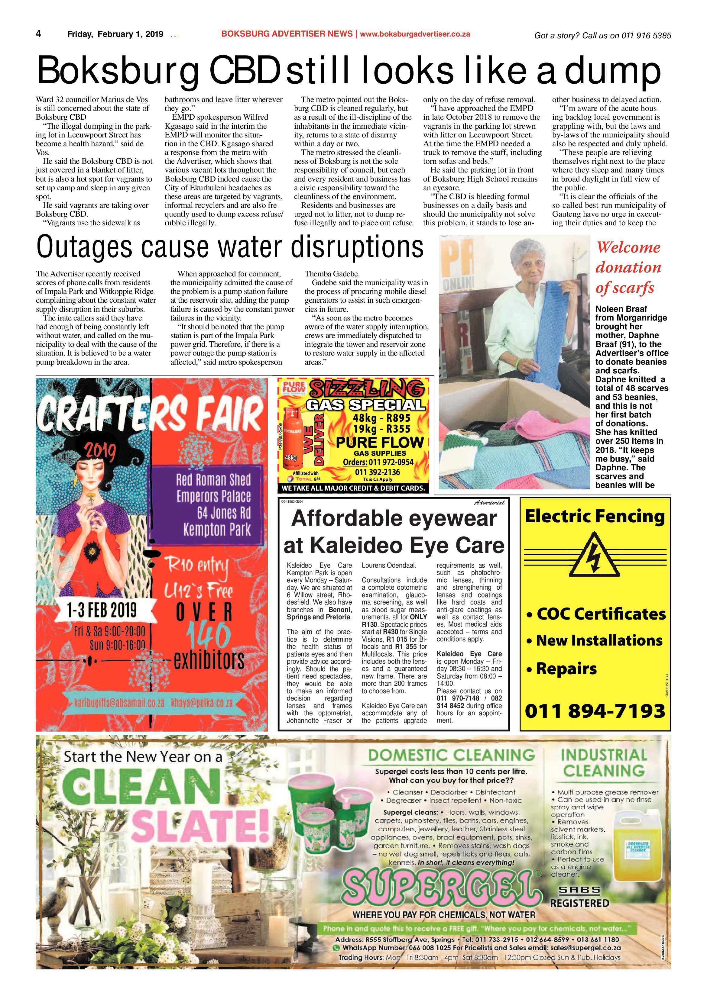 Boksburg Advertiser 29 January 2019 page 4