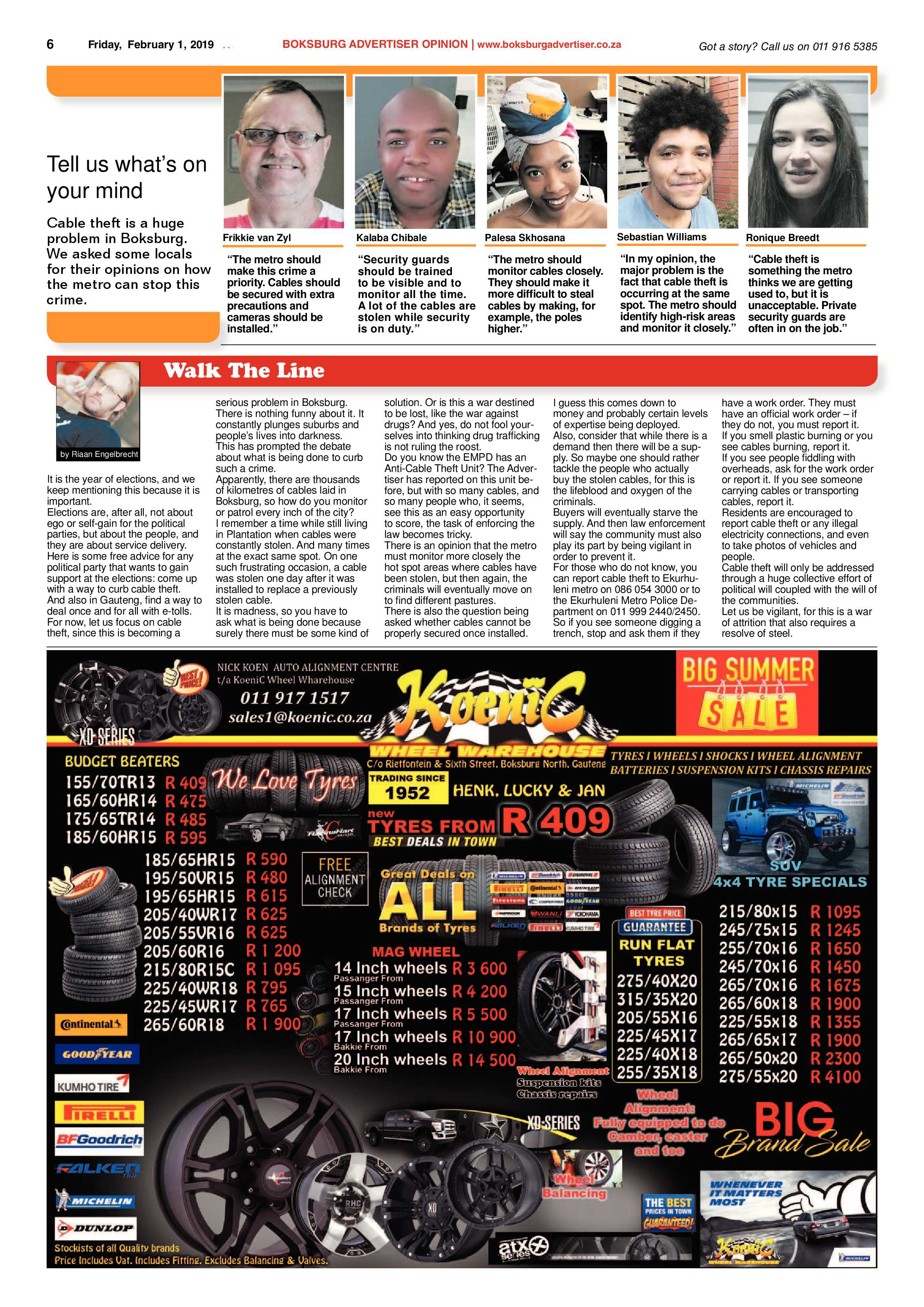 Boksburg Advertiser 29 January 2019 page 6