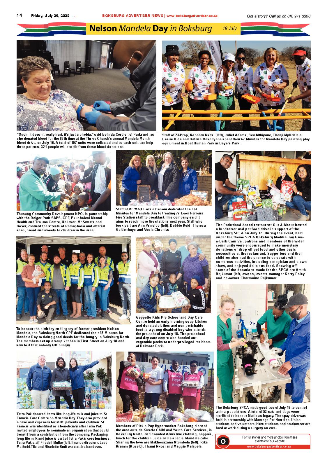 Boksburg Advertiser 29 July 2022 page 14