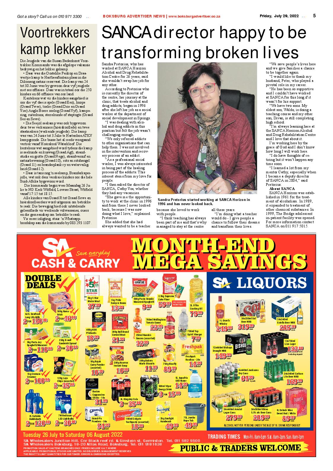 Boksburg Advertiser 29 July 2022 page 6