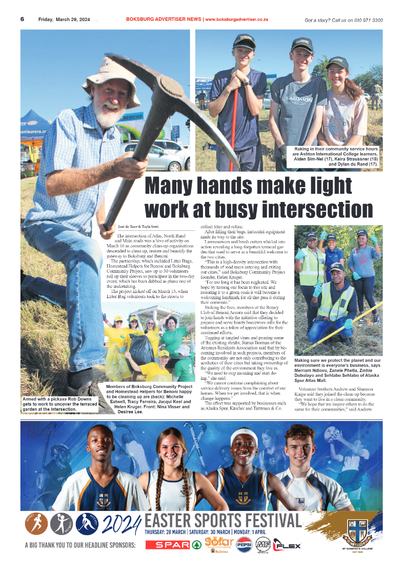 Boksburg Advertiser 29 March 2024 page 6