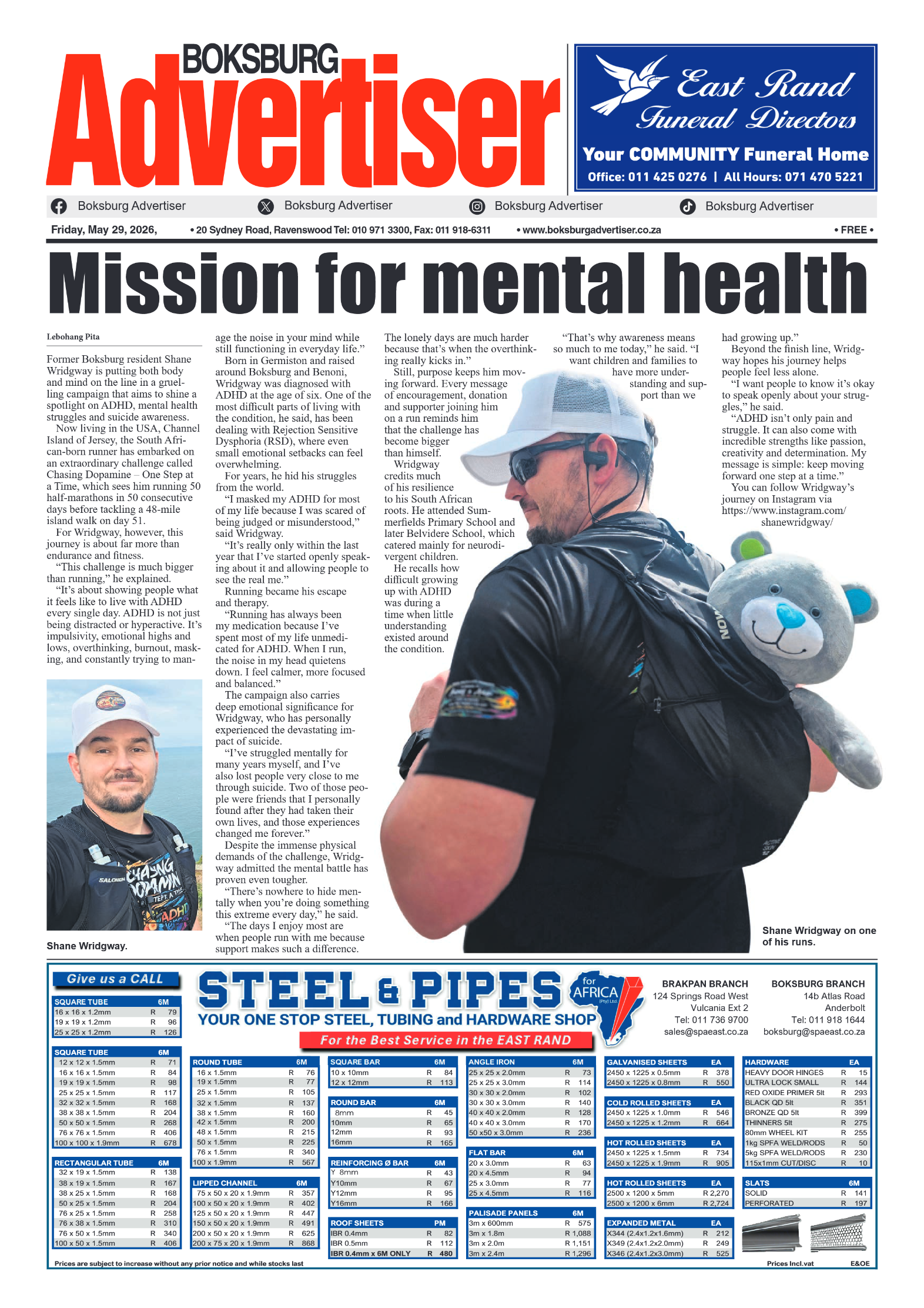 Boksburg Advertiser 29 May 2026 page 3
