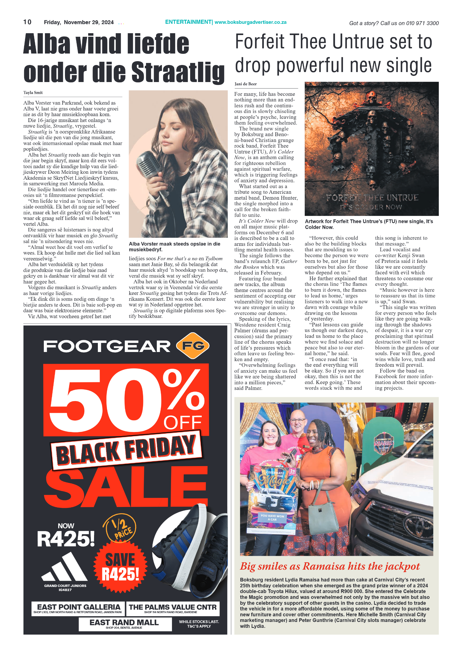 Boksburg Advertiser 29 November 2024 page 10