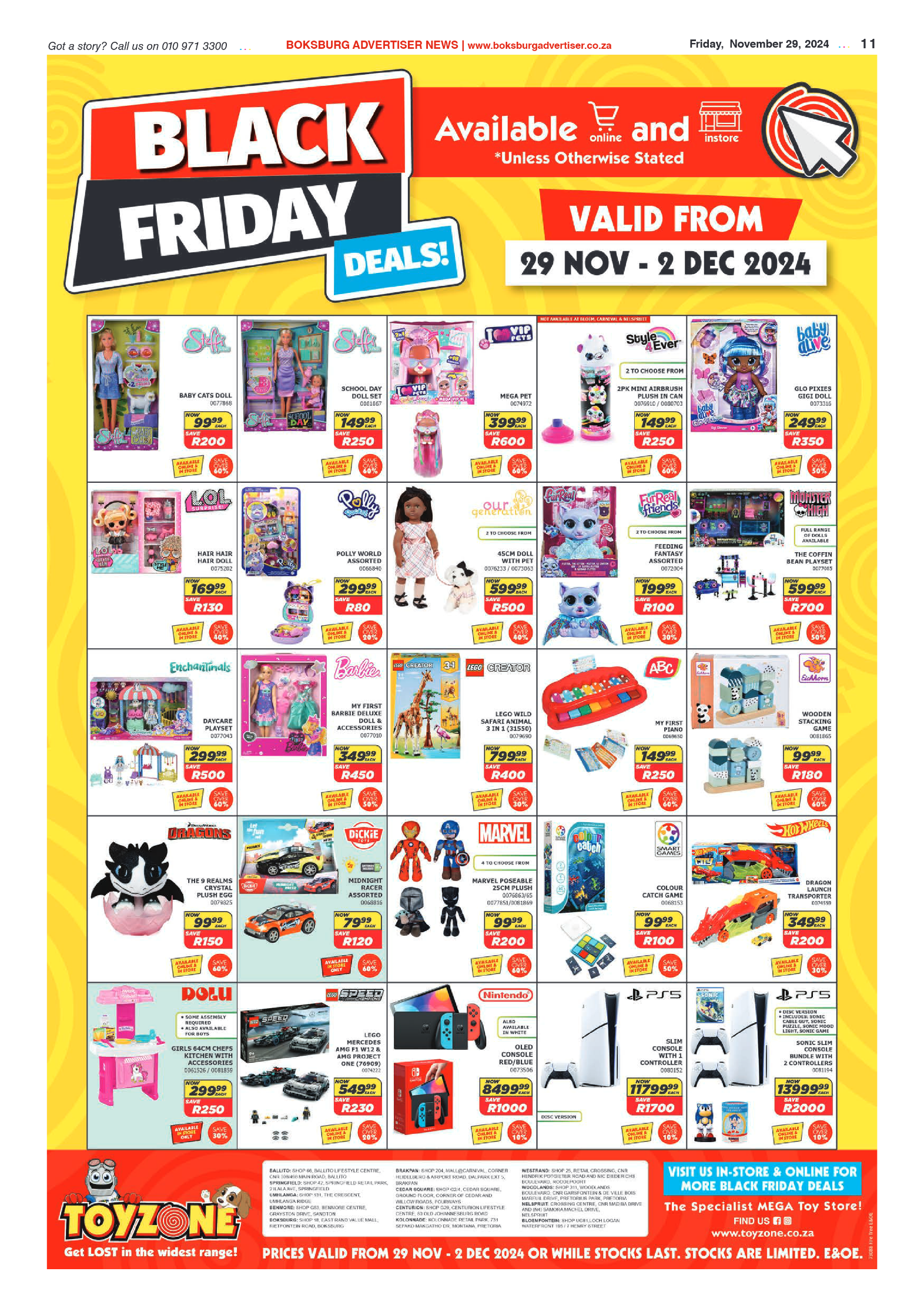 Boksburg Advertiser 29 November 2024 page 11