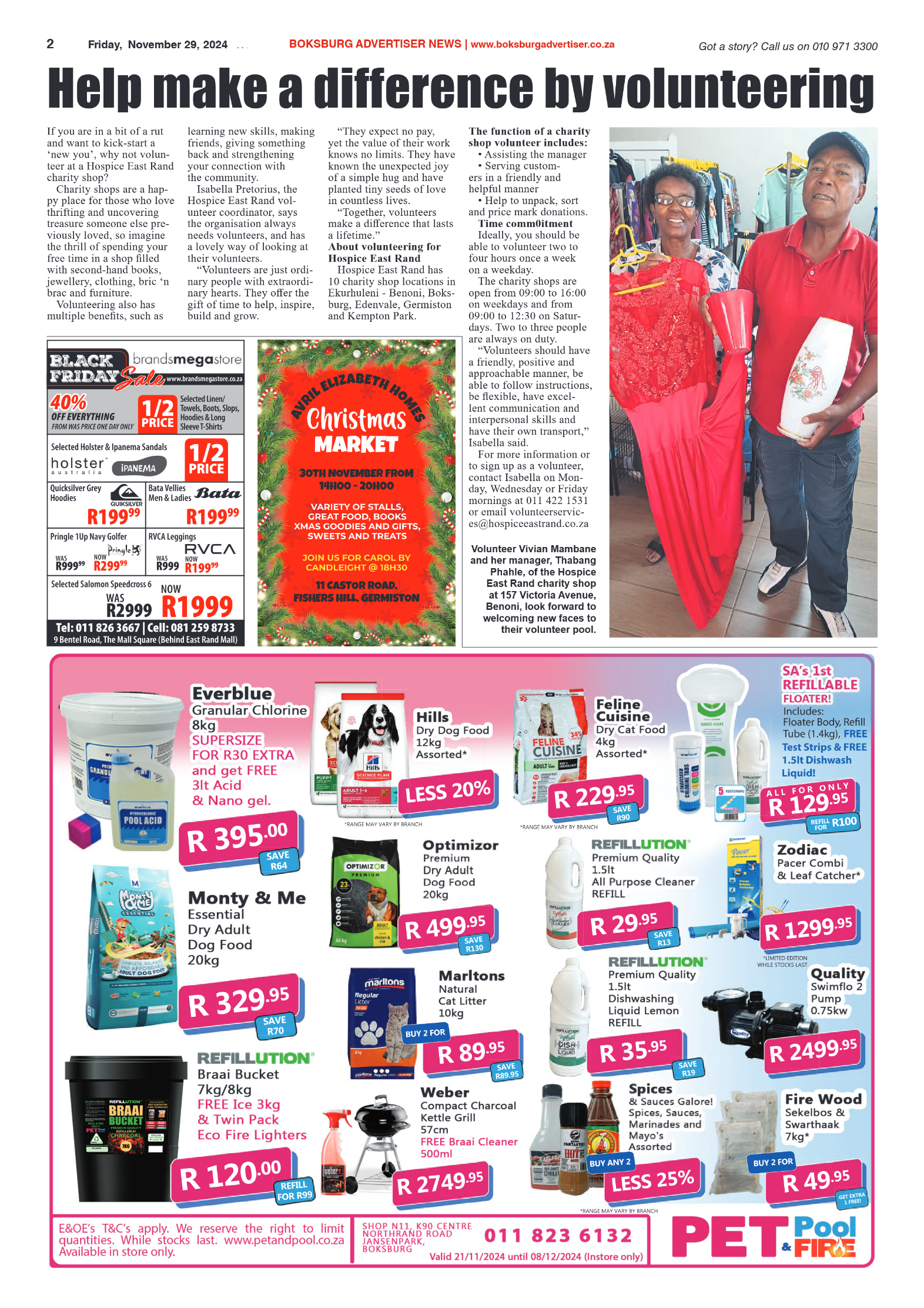 Boksburg Advertiser 29 November 2024 page 2