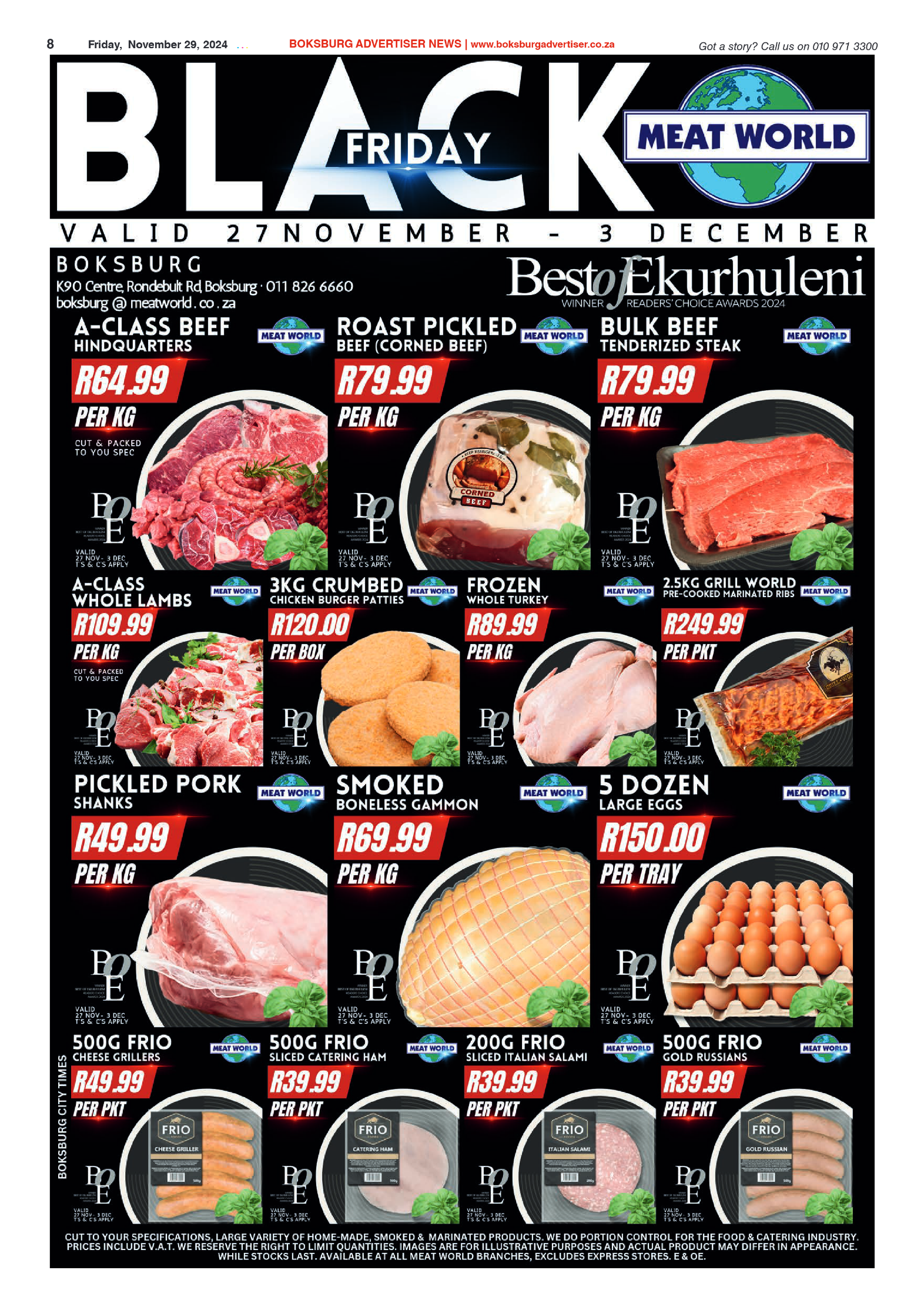 Boksburg Advertiser 29 November 2024 page 8