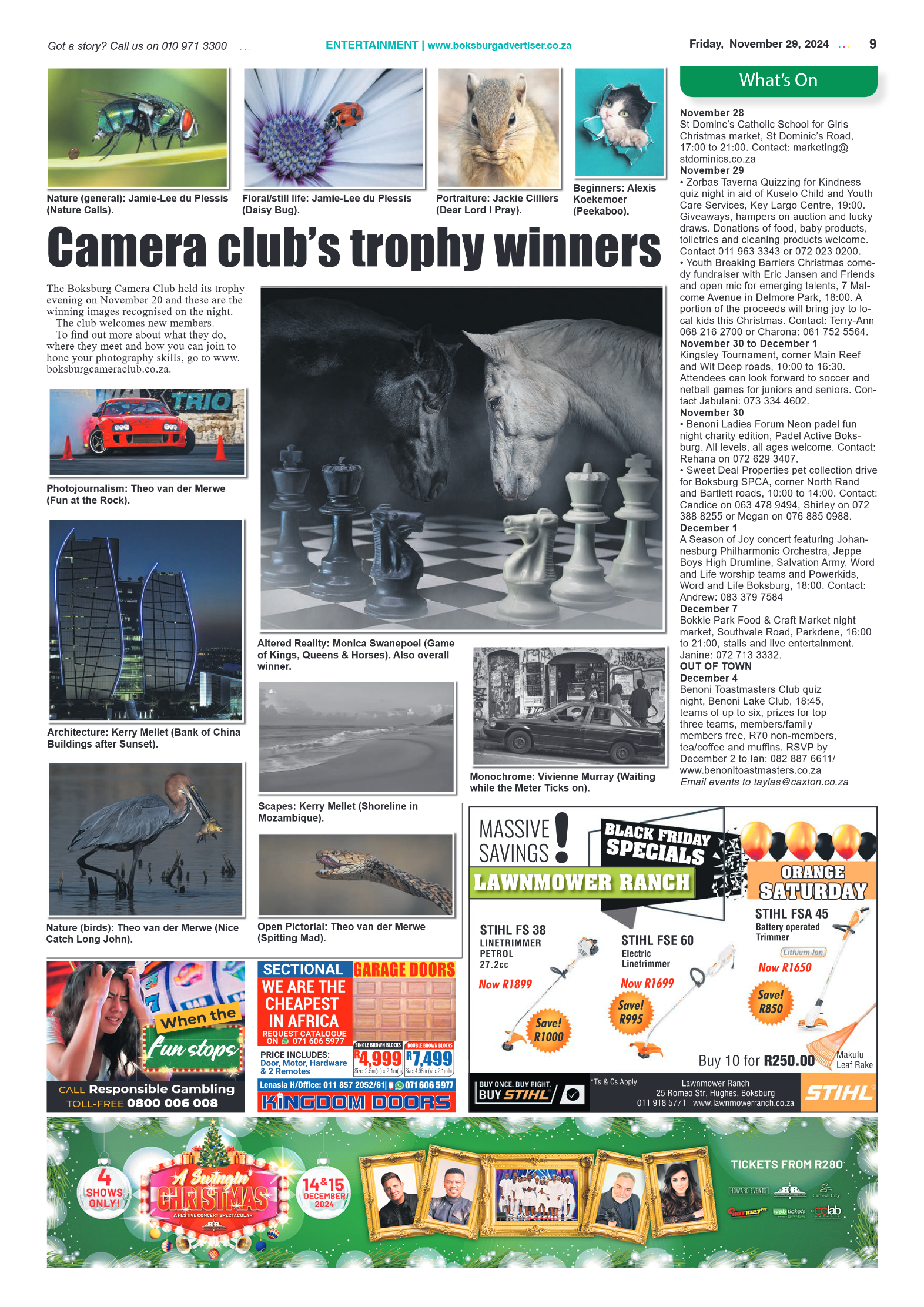 Boksburg Advertiser 29 November 2024 page 9